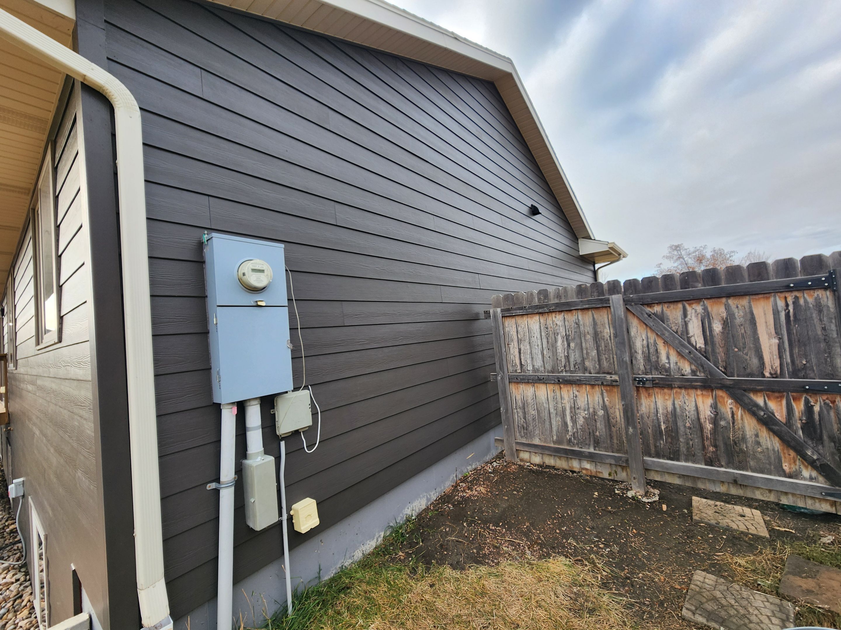 James Hardie Rich Expresso Siding Install by Weather-Tite Exteriors LLC