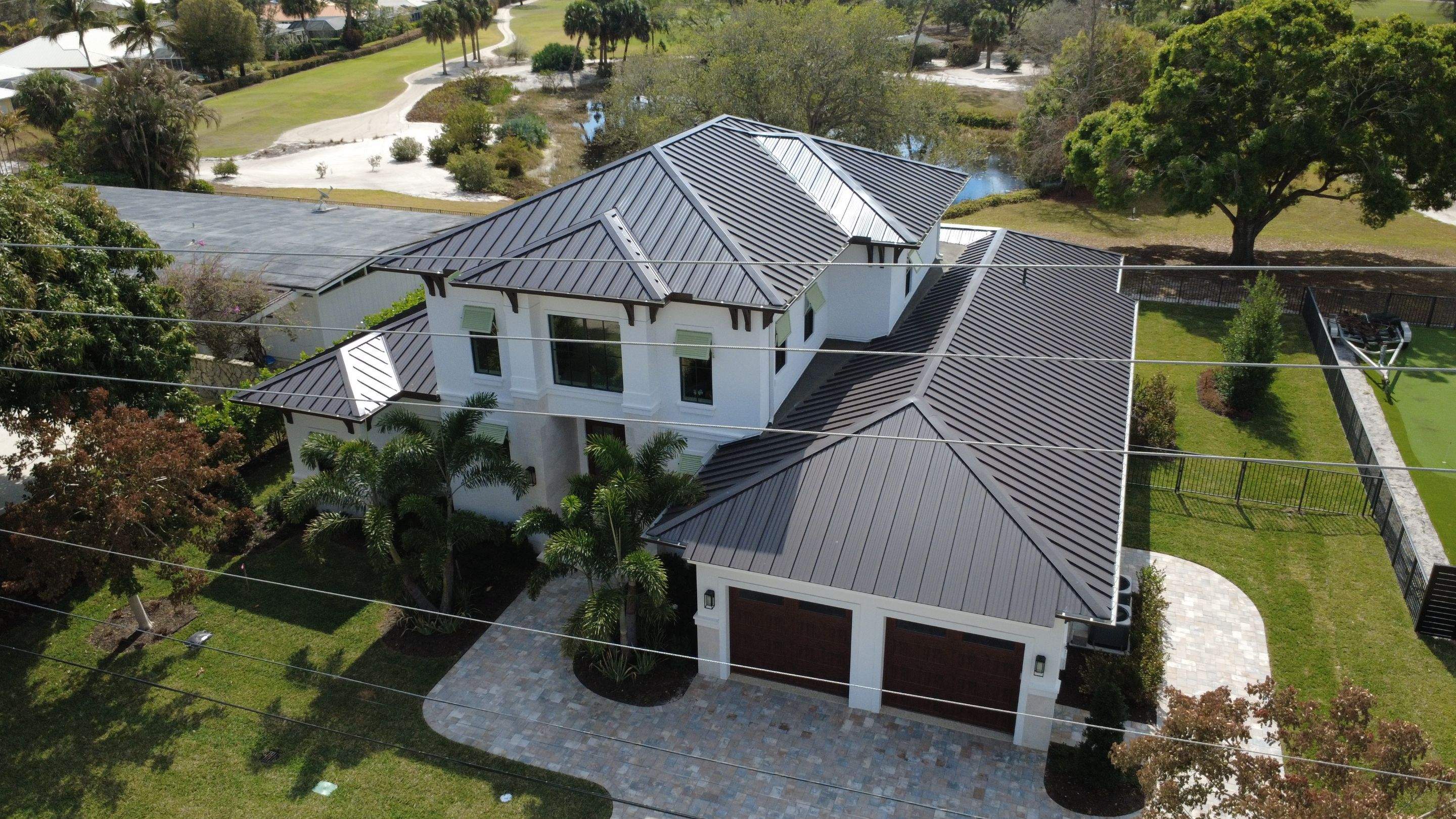 Kynar (Color Coated) Standing Seam Metal Roof Installation by Sailfish Roofing