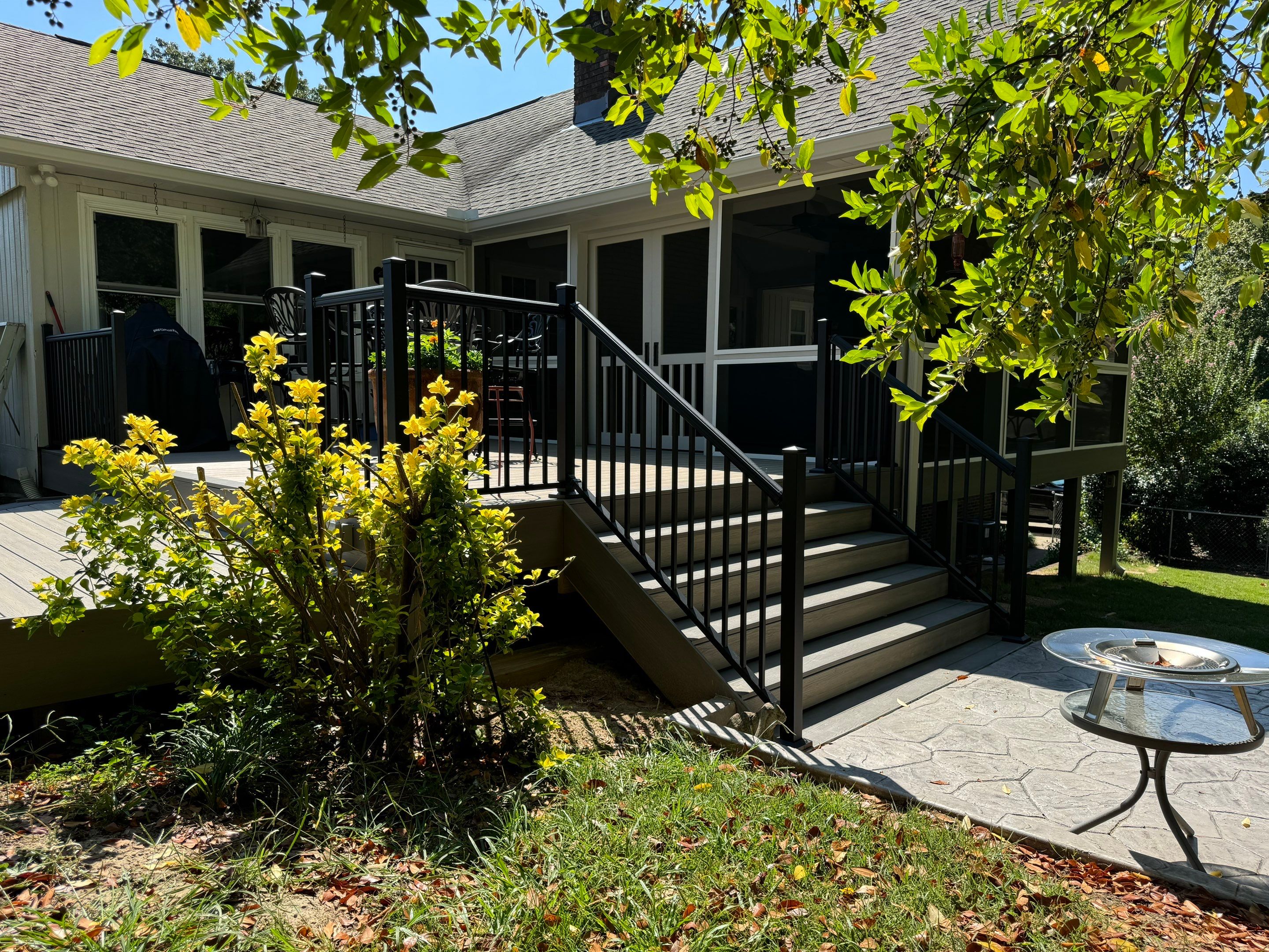 Burntleaf - Screen Porch by Pillar and Pine