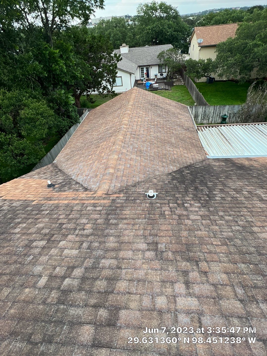 Residential Roof Replacement using Owens Corning 30 year Architectural Shingles by Premier Roofing and Contracting