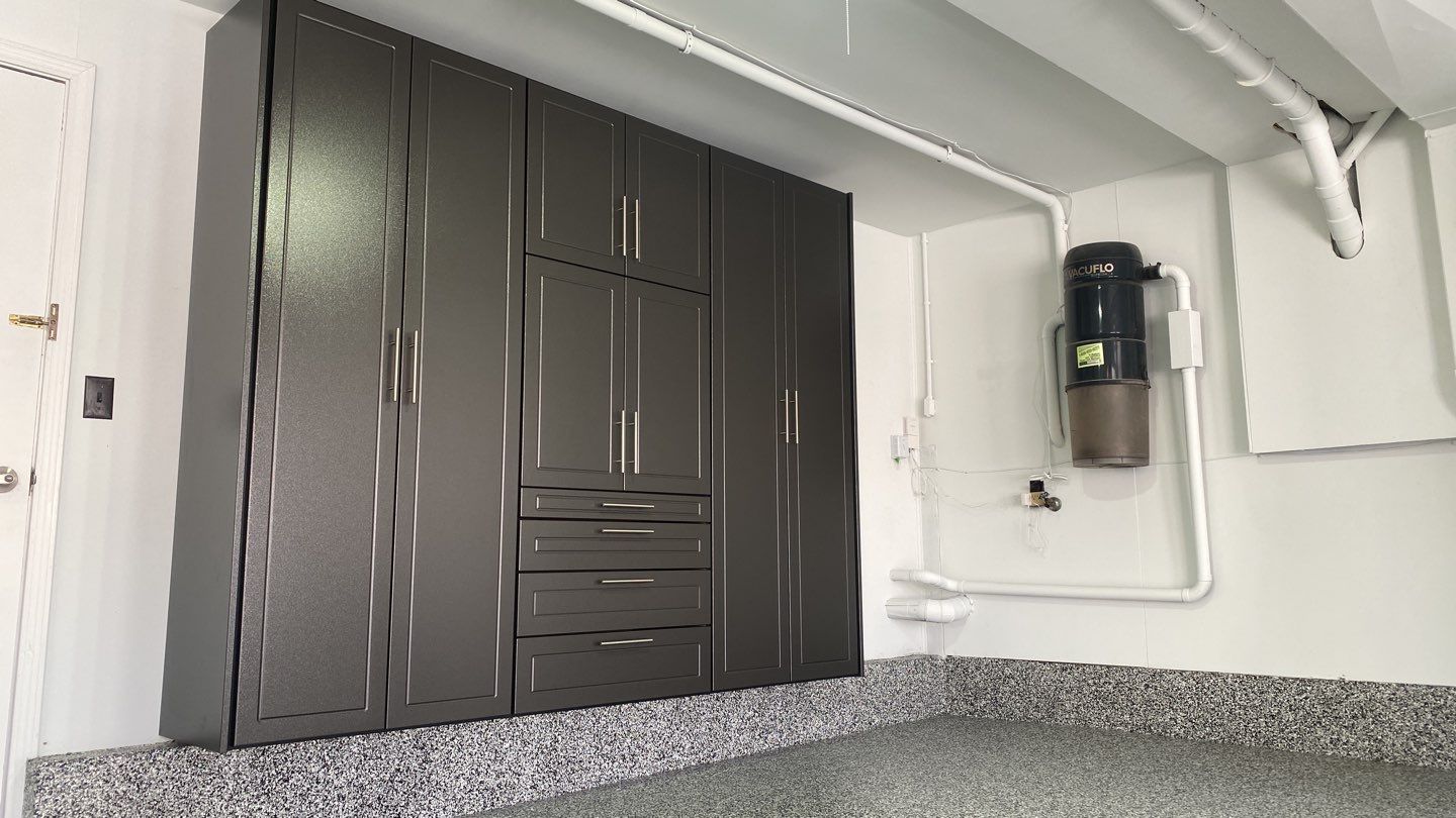 Marlene C. adds storage to her garage! by Banner Garage