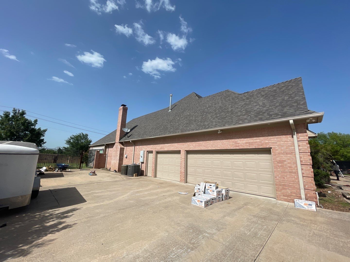 Residential Roof Replacement using CertainTeed Landmark (Weathered Wood) by Sentry Roofing