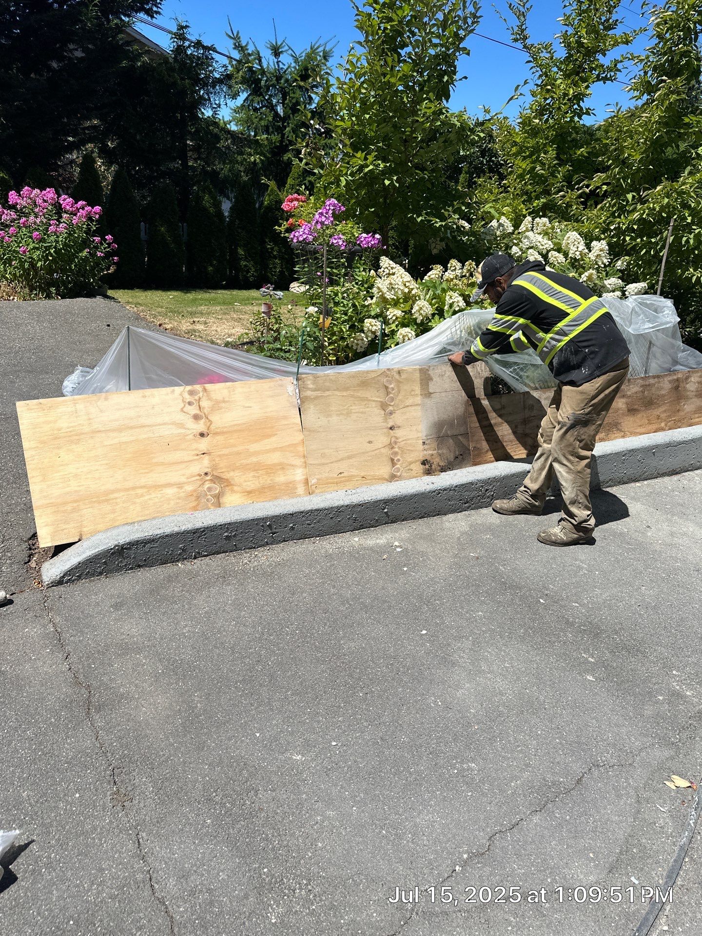 Epoxy Stairs & Sealcoat Driveway Application by Jireh Asphalt & Concrete Inc 