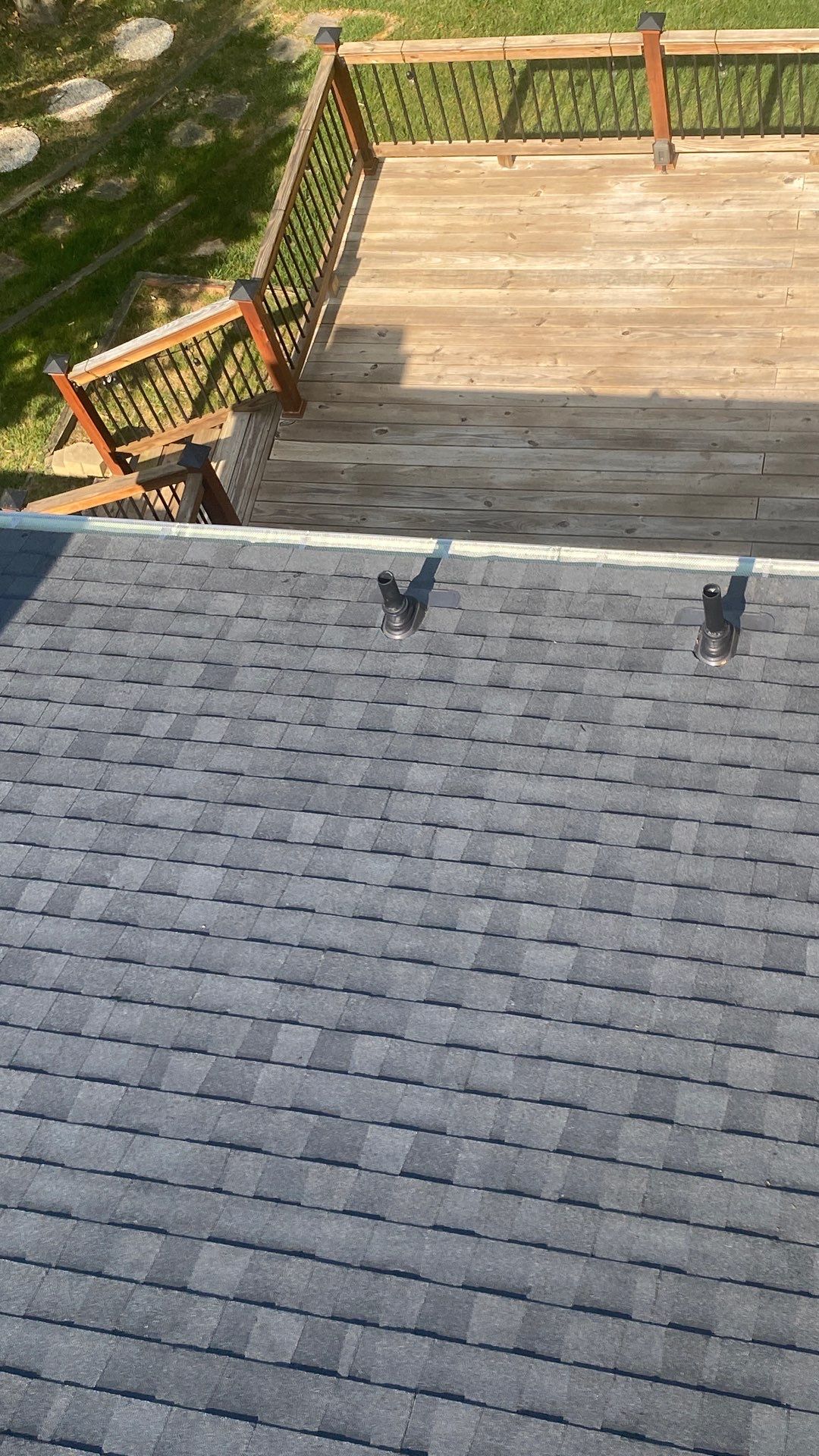 Vienna: Roof Replacement with CertainTeed Landmark Designer Shingles in Moire Black by RM Banning, Inc.