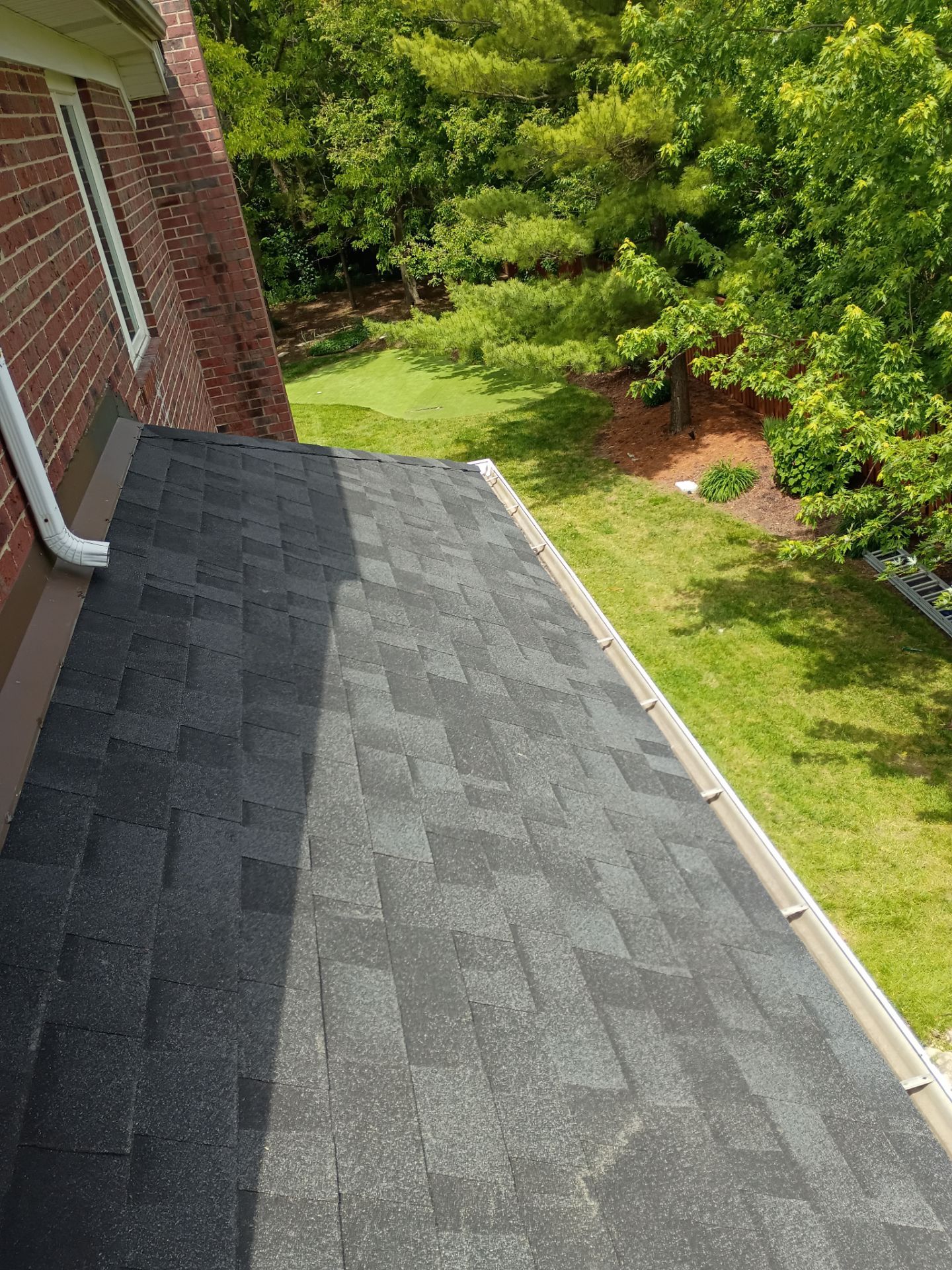 Asphalt Shingle Roof Replacement and Skylight Installation in Darien by Pro Home Services Inc