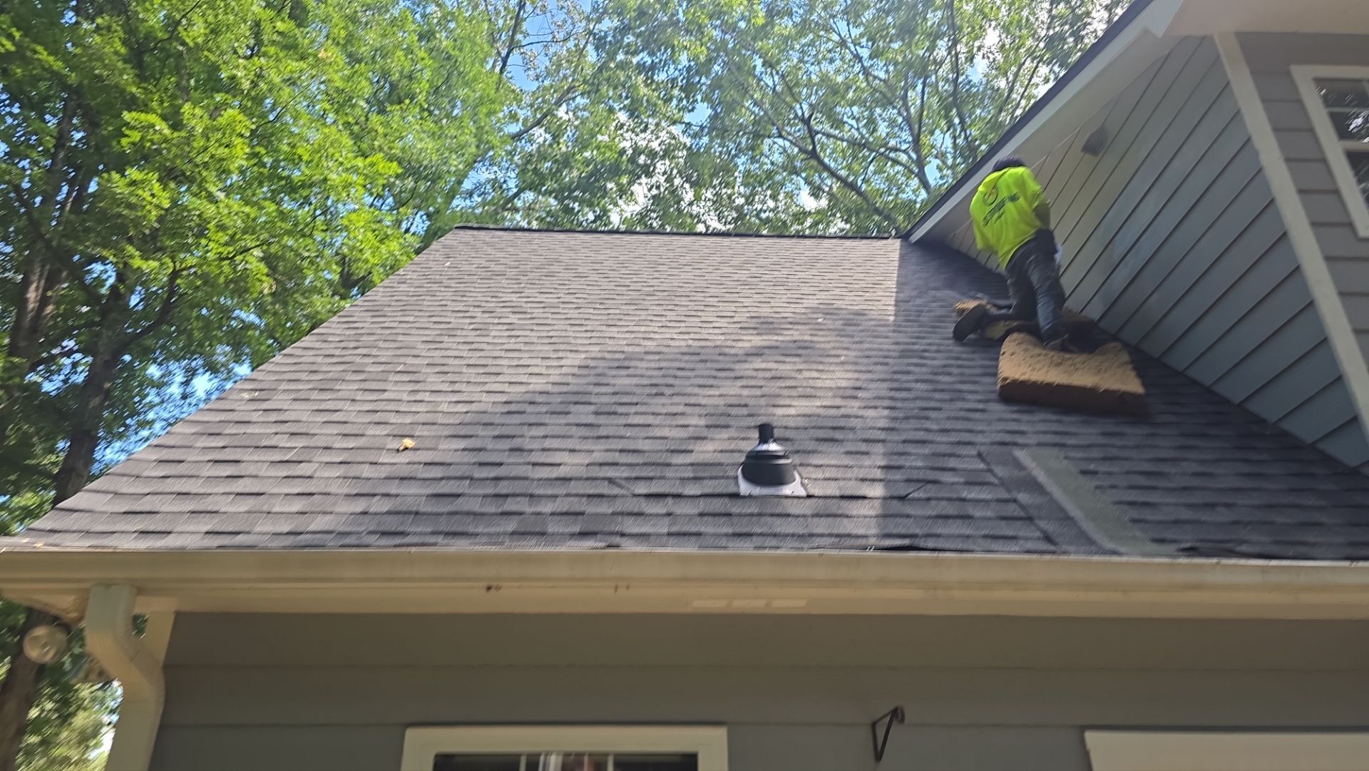 Cumming, GA Roof Replacement GAF Timberline Ultra HDZ Charcoal by Reset Roofing