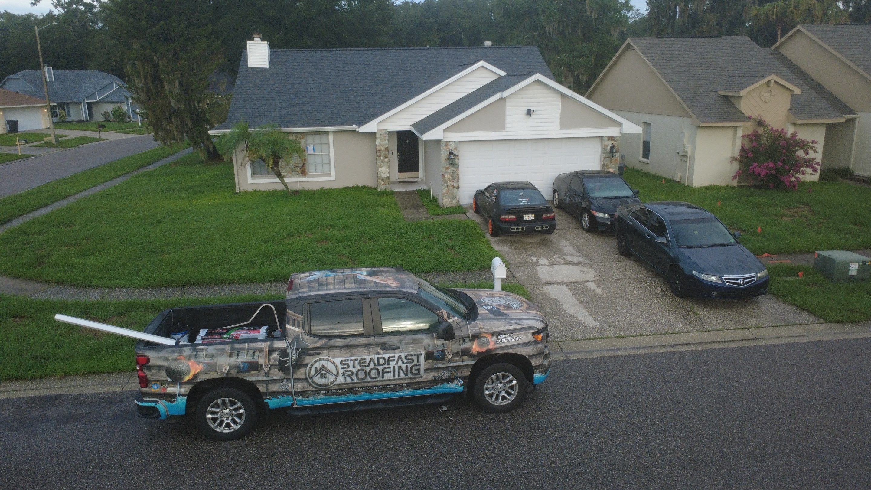 Roof Replacement in Brandon, FL by Steadfast Roofing