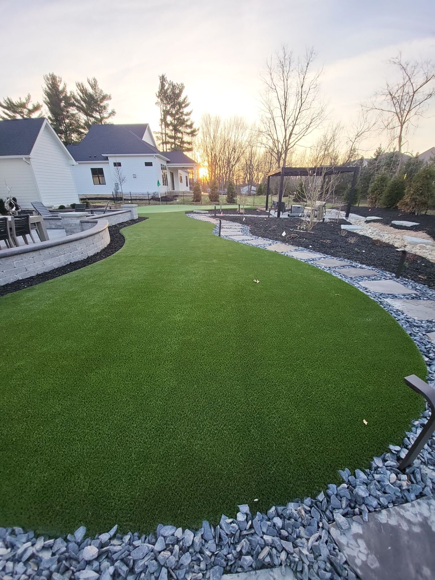 Residential Golf Green/Pet Lawn by Southwest Greens Midwest