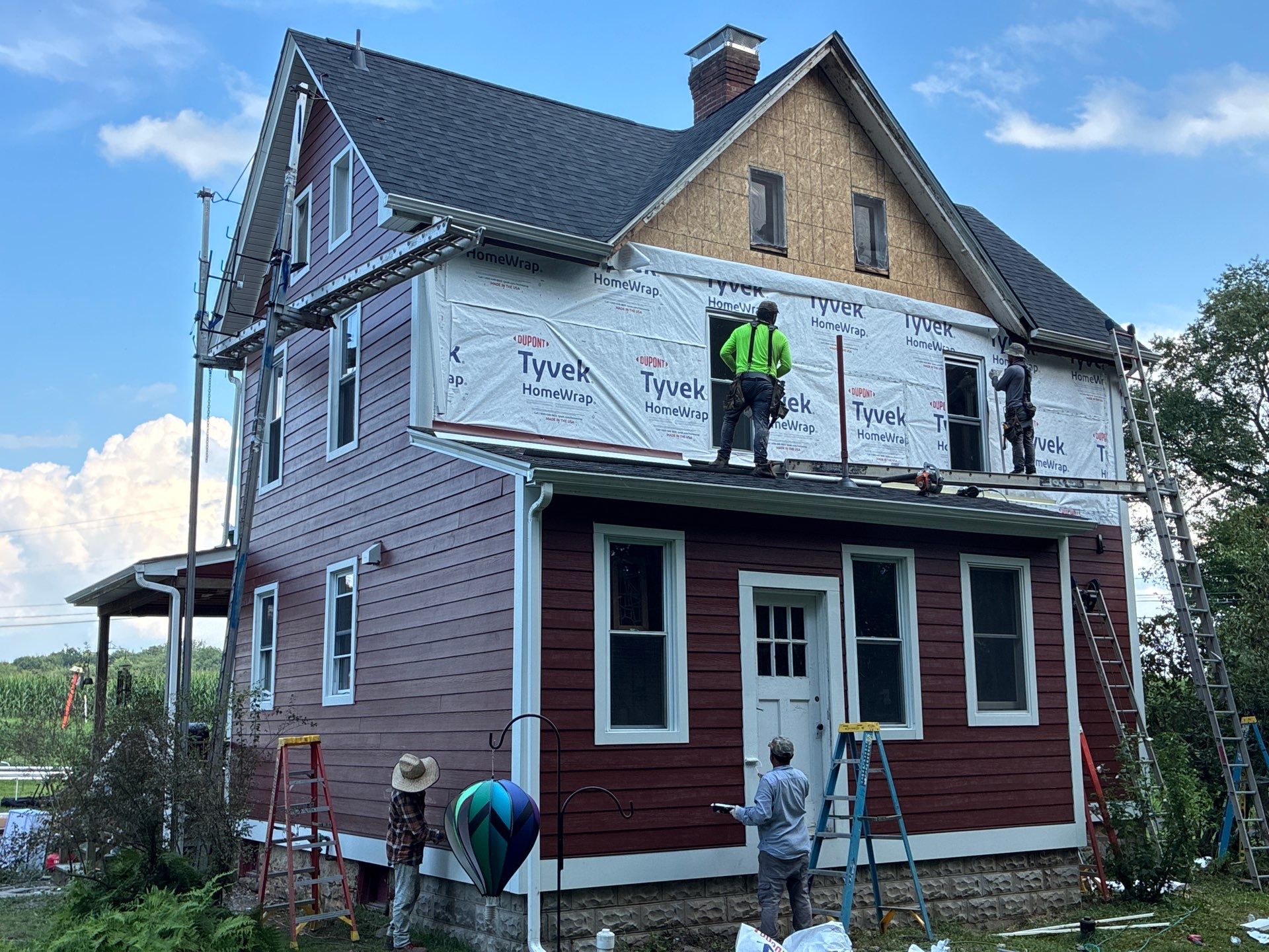 Full House Siding Renovation and Exterior Repairs in Valencia, Pennsylvania by Ideal Siding Pittsburgh