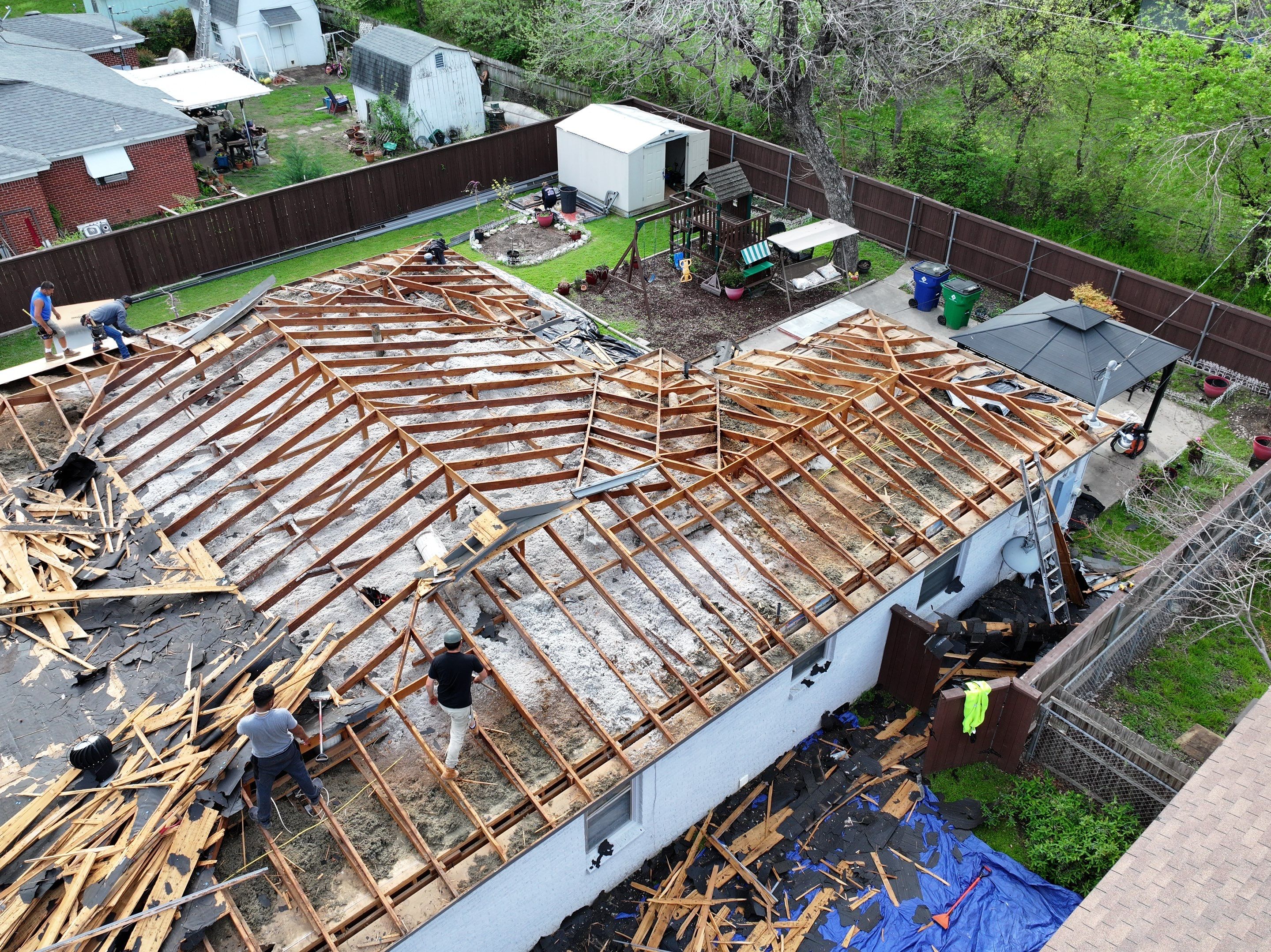 Redeck with IKO Dynasty Summit Grey by Becker Roofing and Exteriors