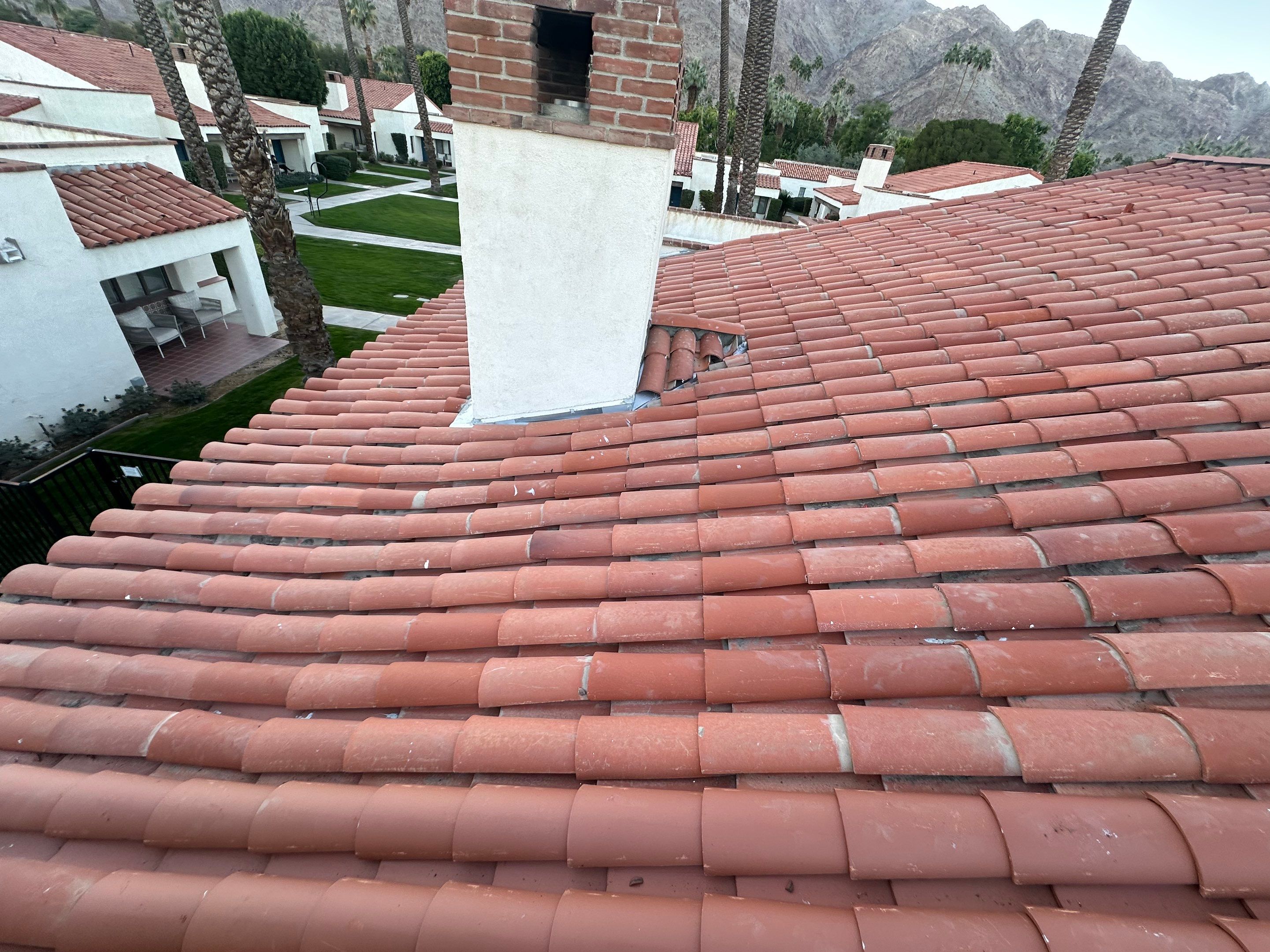Project in La Quinta by Desert Roof Concepts