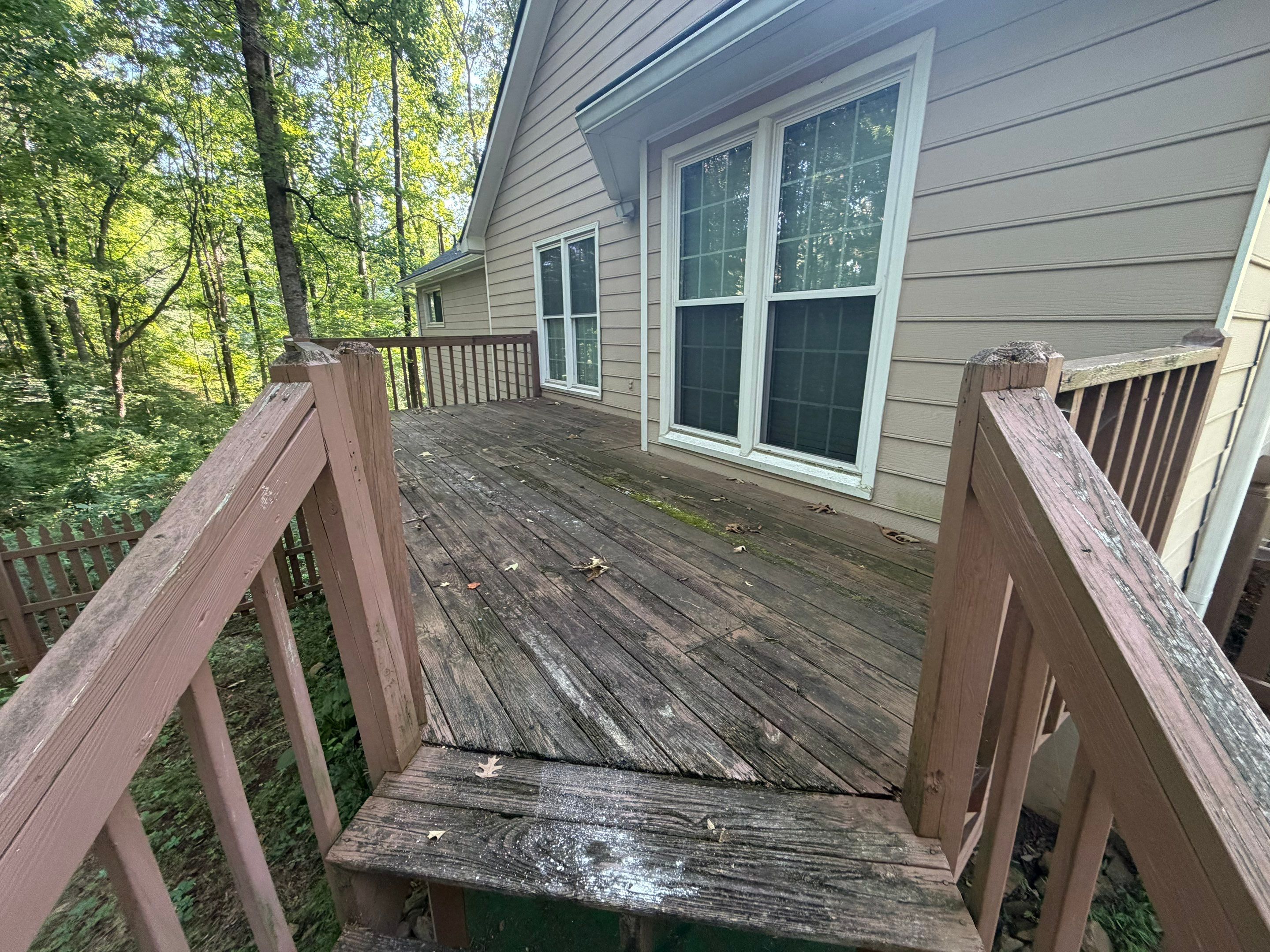 Marietta Deck Replacement with Pressure-Treated Wood and New Stairs by Swift Home Renovations