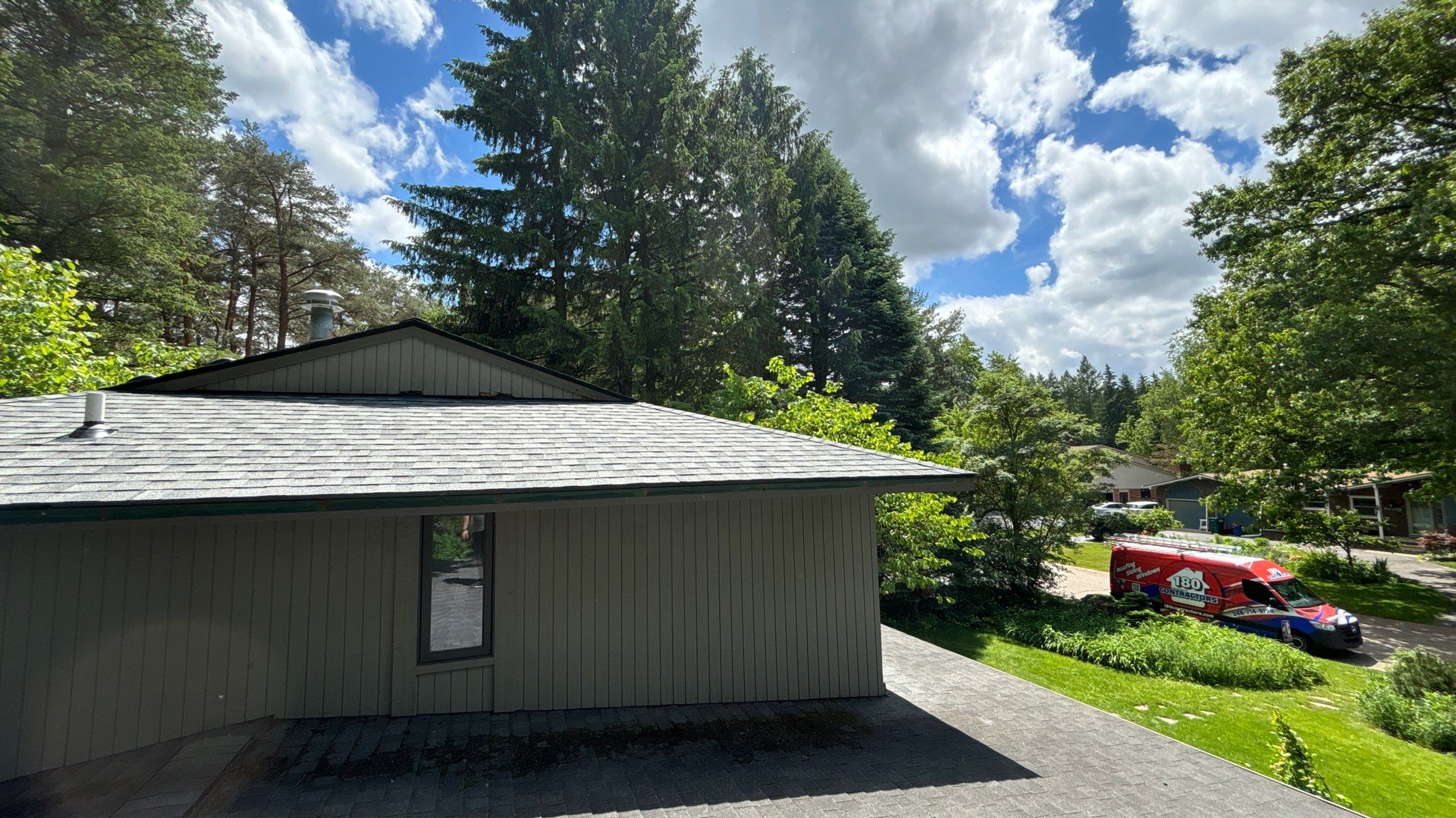 Roof Replacement using CertainTeed Landmark by 180 Contractors