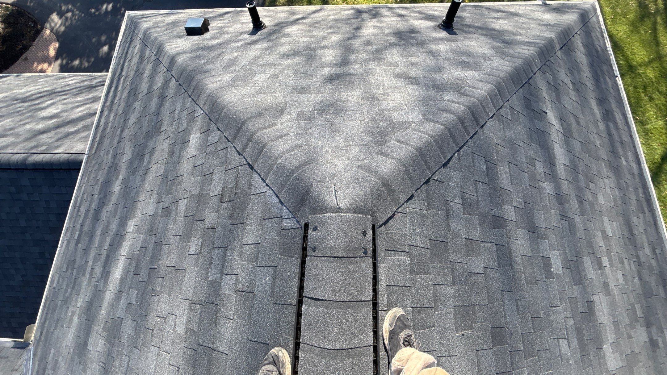 Roof Replacement using Owens Corning Onyx Black by 180 Contractors