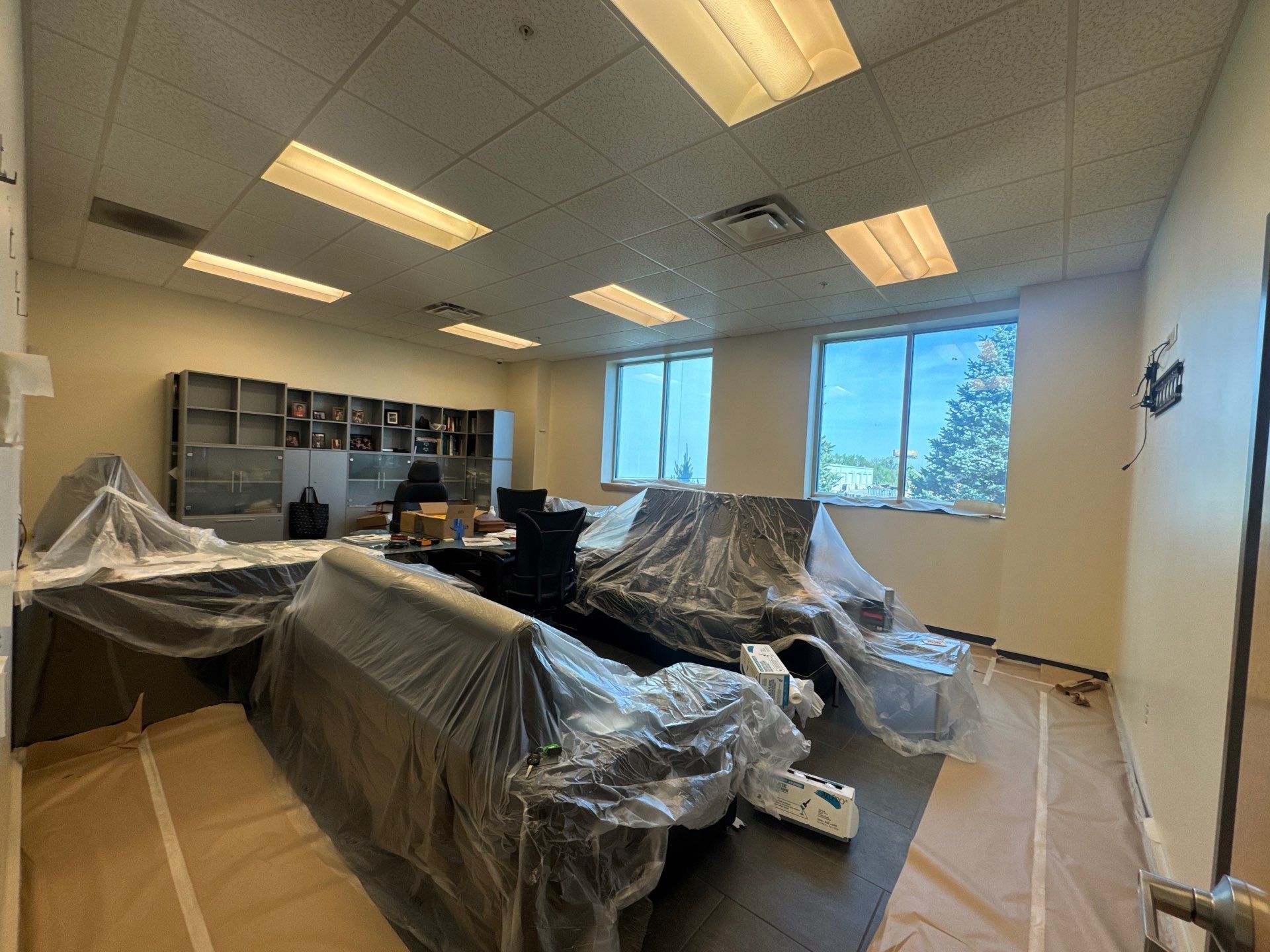 Commercial Interior Repaint  by Midwest Paint LLC
