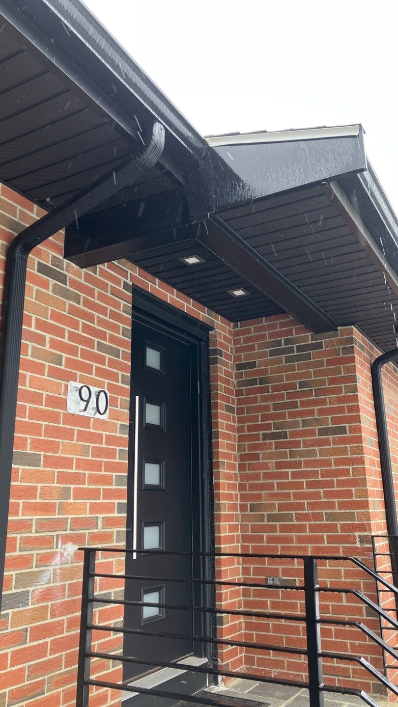 Black Gutters and Trim Can Really Transform the Look of a Home by Gutter Pro Enterprises