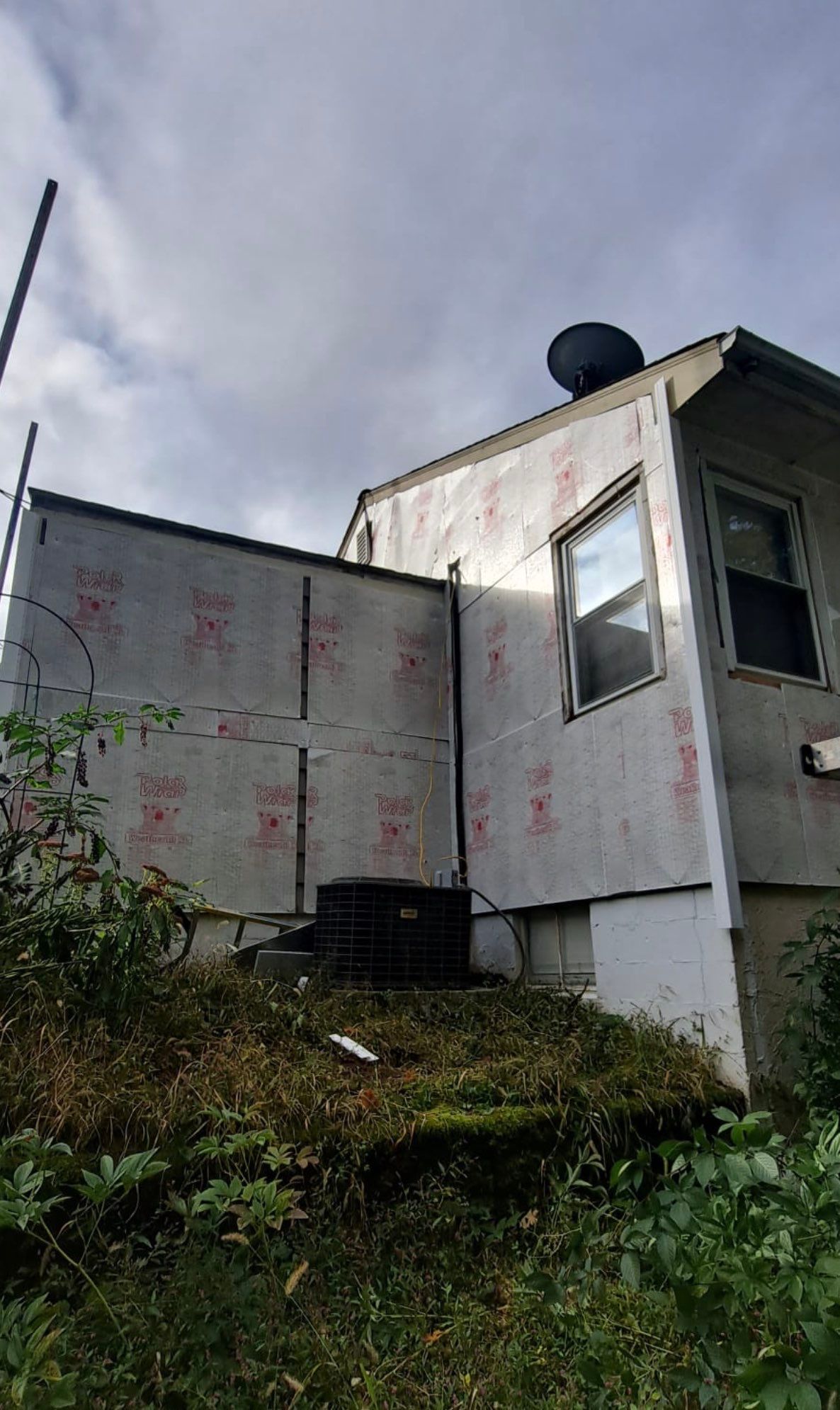 Siding Installation using CertainTeed monogram 4" double 4 Charcoal Gray by A Plus Exterior