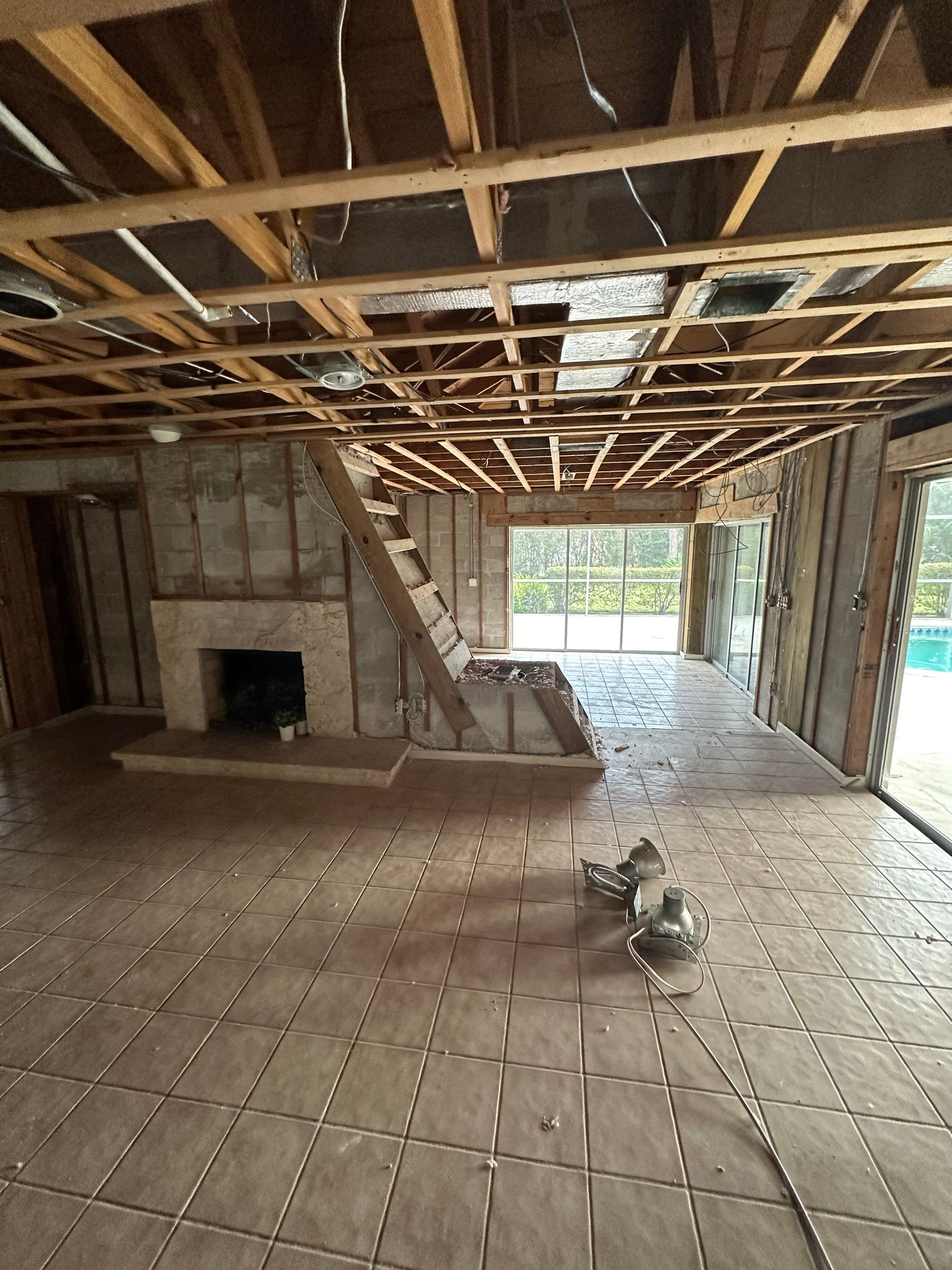 Fort Myers, FL  Residence Full Gutted  by Down to Demolition