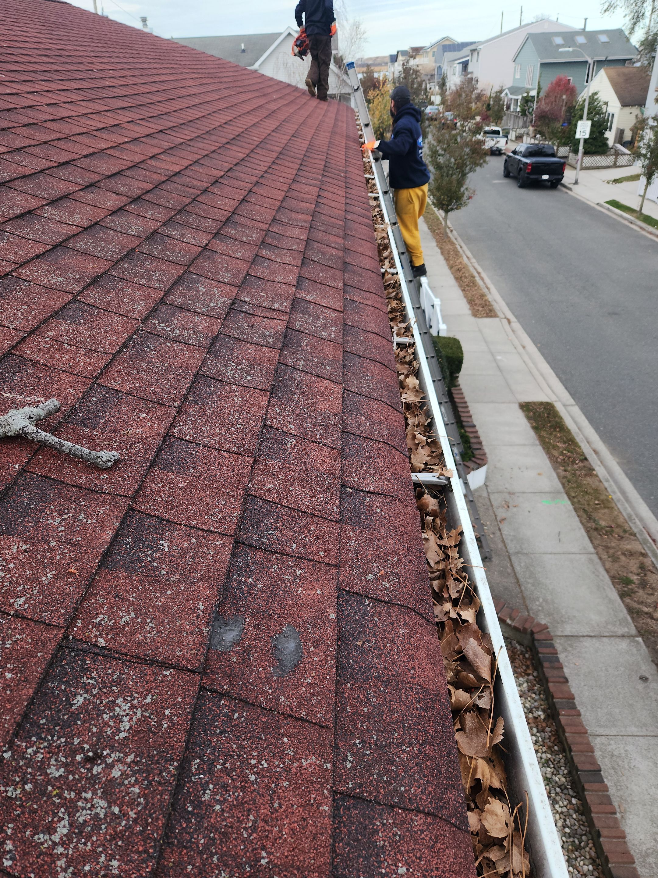 Gutter Cleaning using Gutter Cleaning Supplies by Above All Gutters 