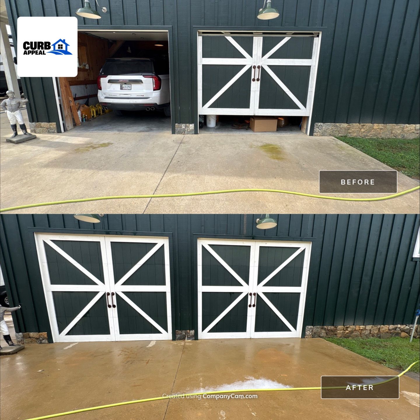 Exterior Siding and Porch Soft Wash in Georgetown, Tennessee by Curb Appeal 