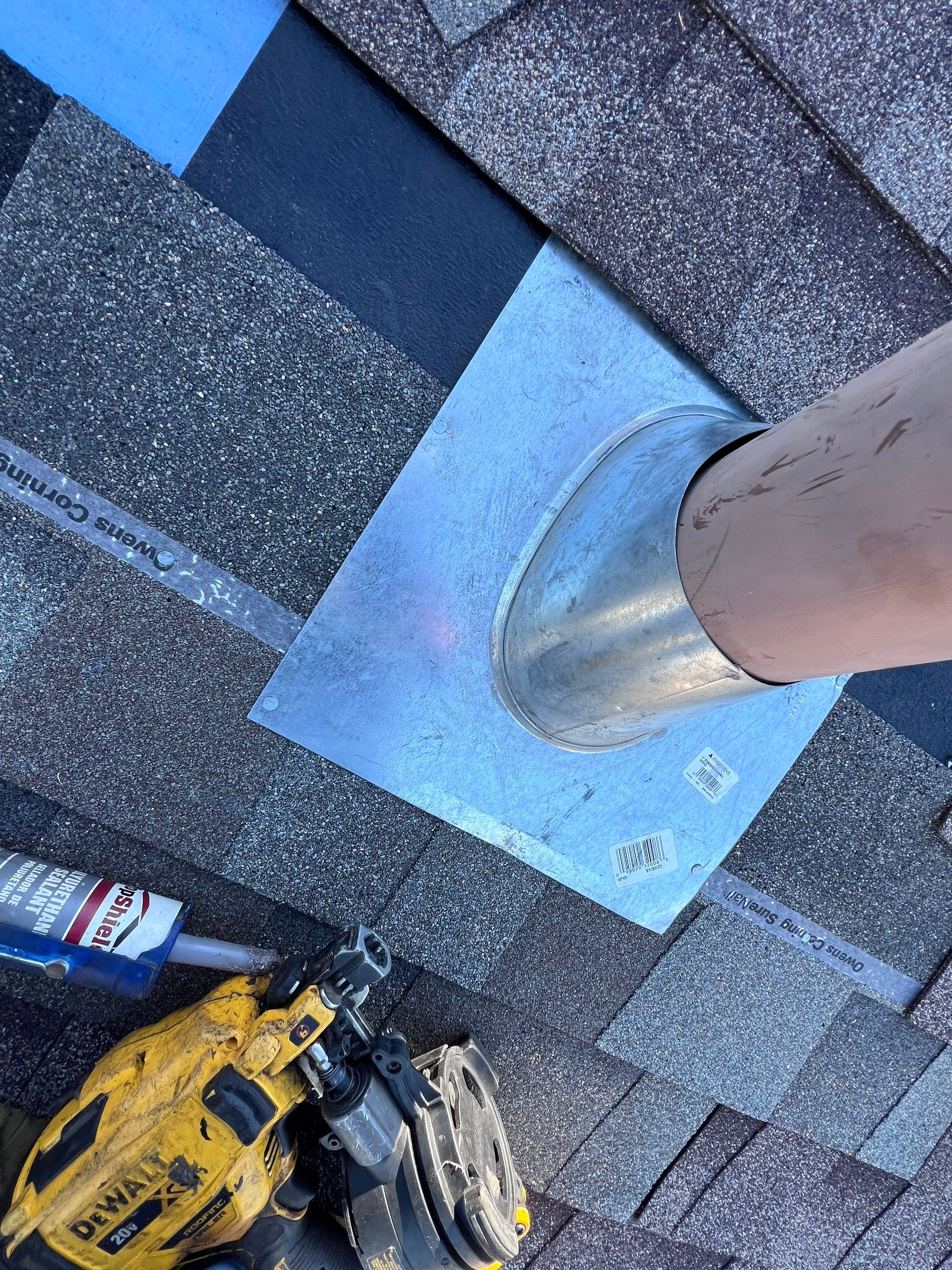 Hail Damage using Owen's Corning Duration (Lifetime) Shingles by Roof Repair Services LLC