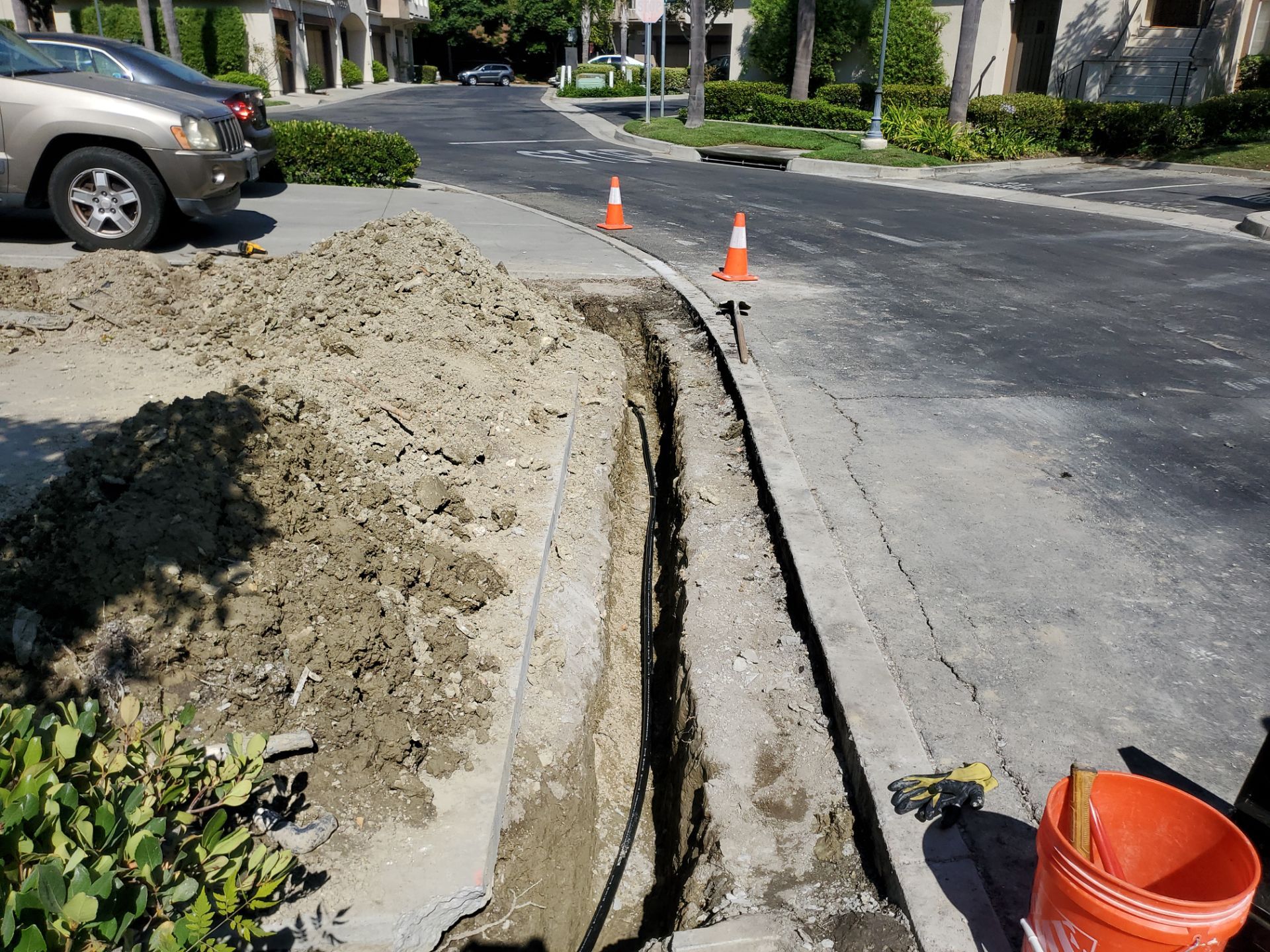 Mainline Reroute in Aliso Viejo by One Stop Source