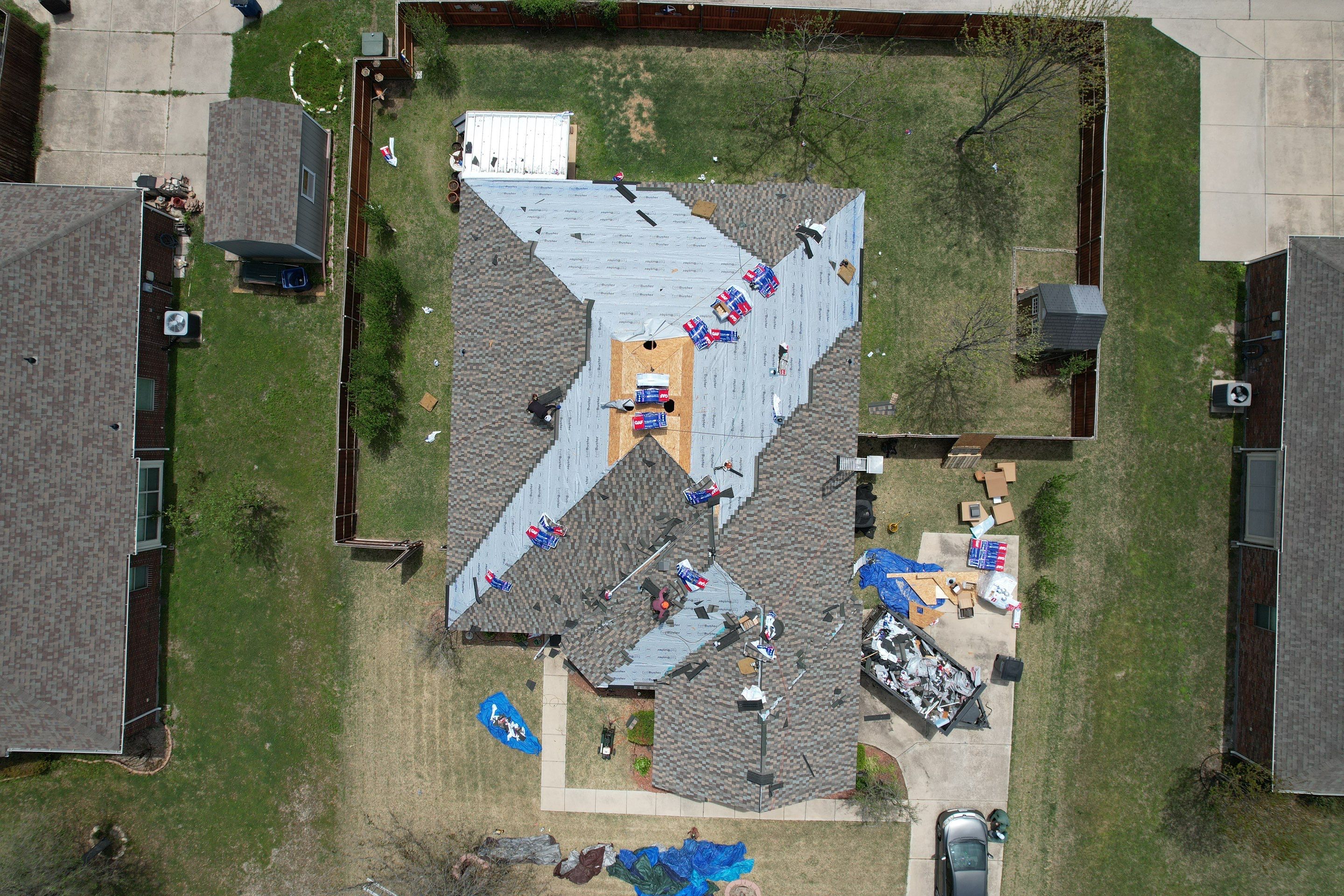 Project in Wylie by Zeus Exteriors