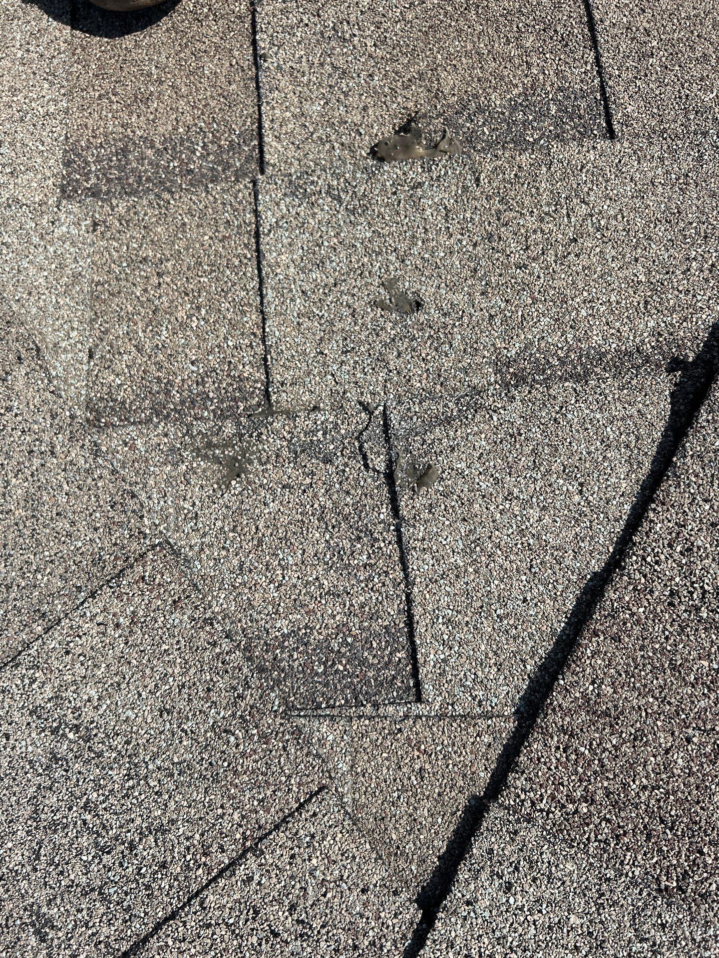 Hail Damage using Owen's Corning Duration (Lifetime) Shingles by Roof Repair Company