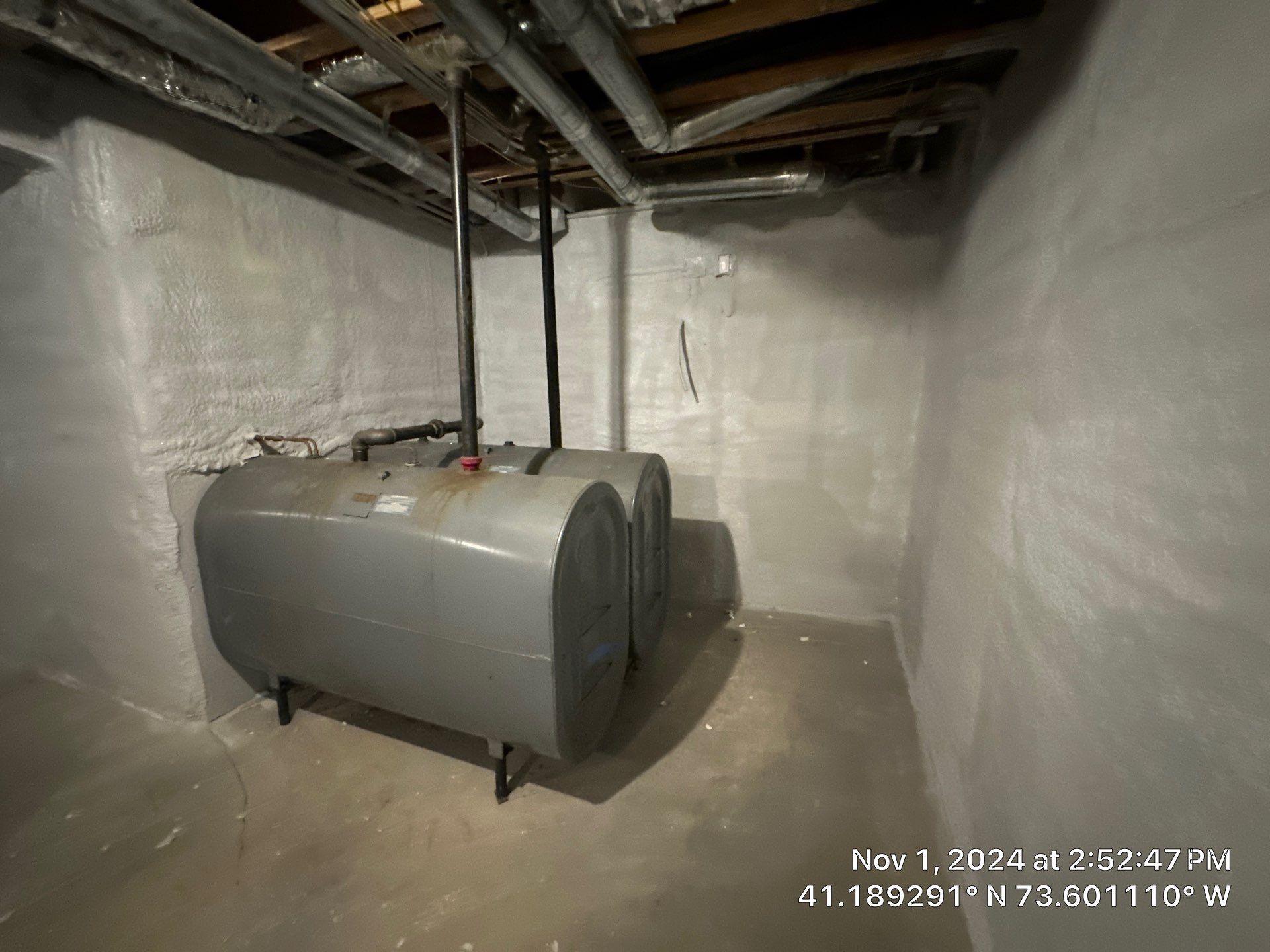 Attic Insulation using open cell spray foam by NYS Foam & Energy