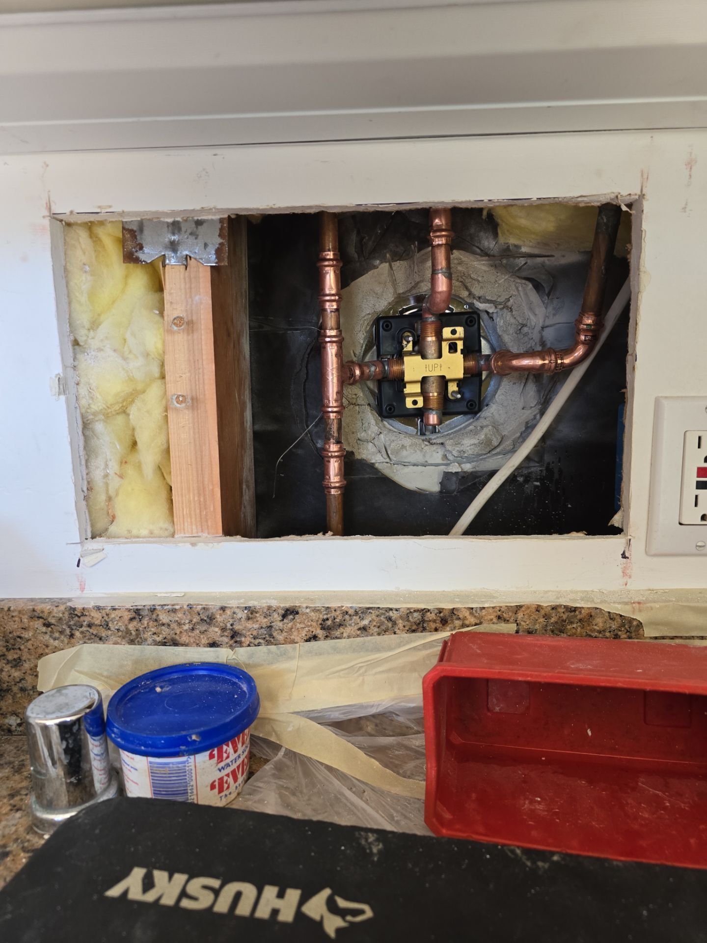  Installation of New Shower Fixtures, Sink, Dishwasher, Plumbing, and Pipes by Us Plumbing 
