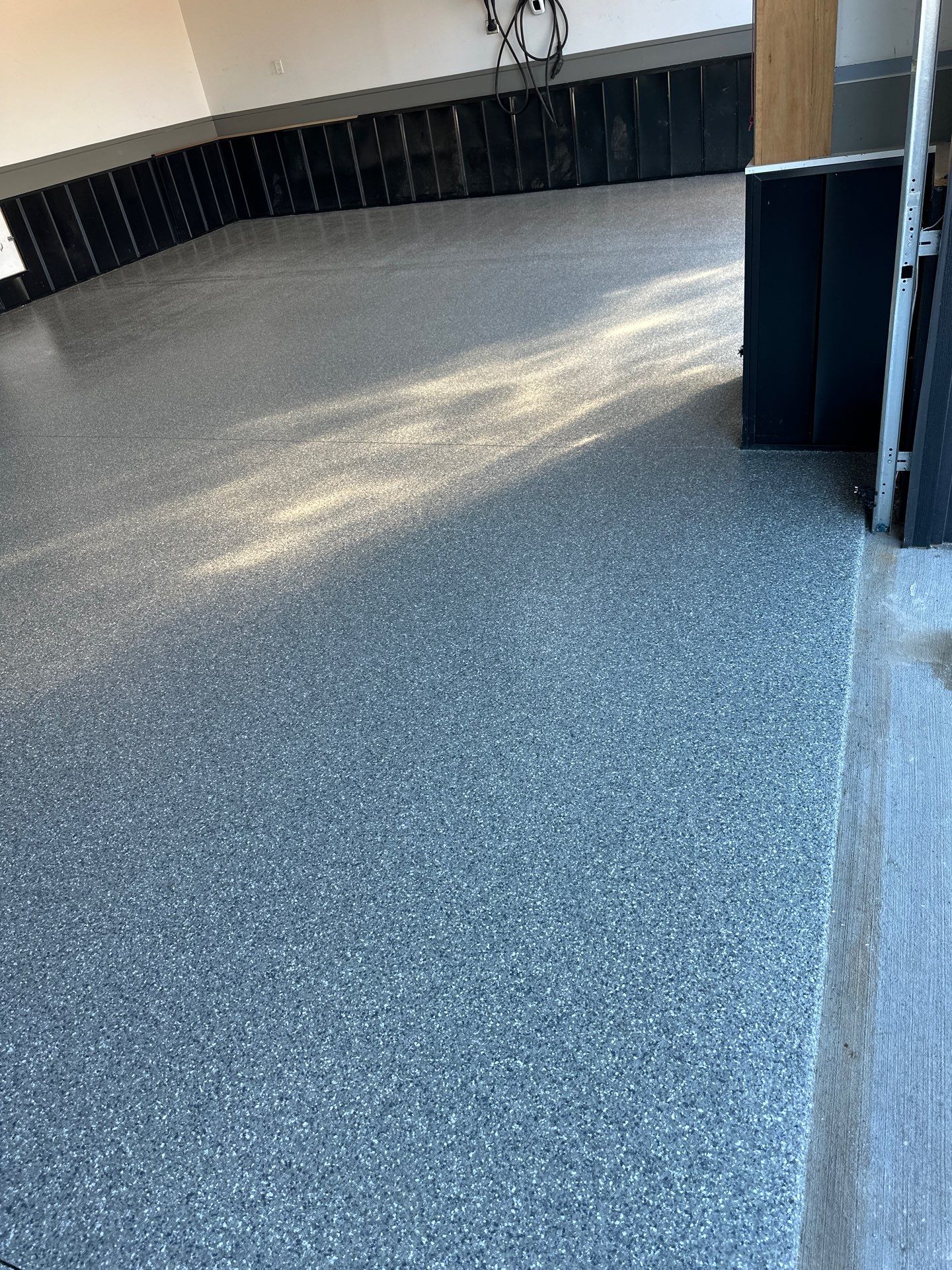 Garage Floor Coating using Thyme by My Garage Floor Guys