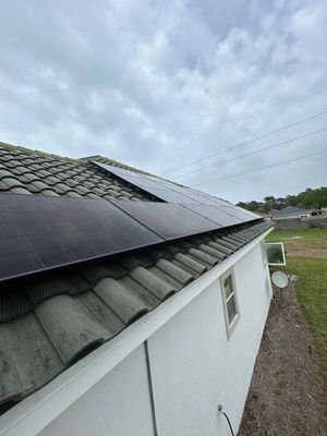 Solar Squirrel Defense System Installation