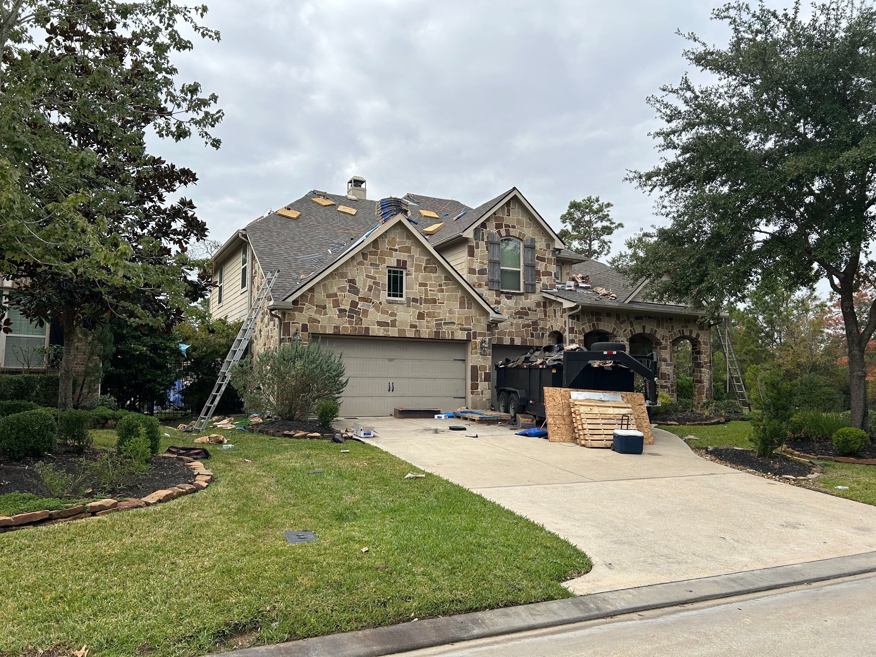 Project in Spring by All-Pro Roofing