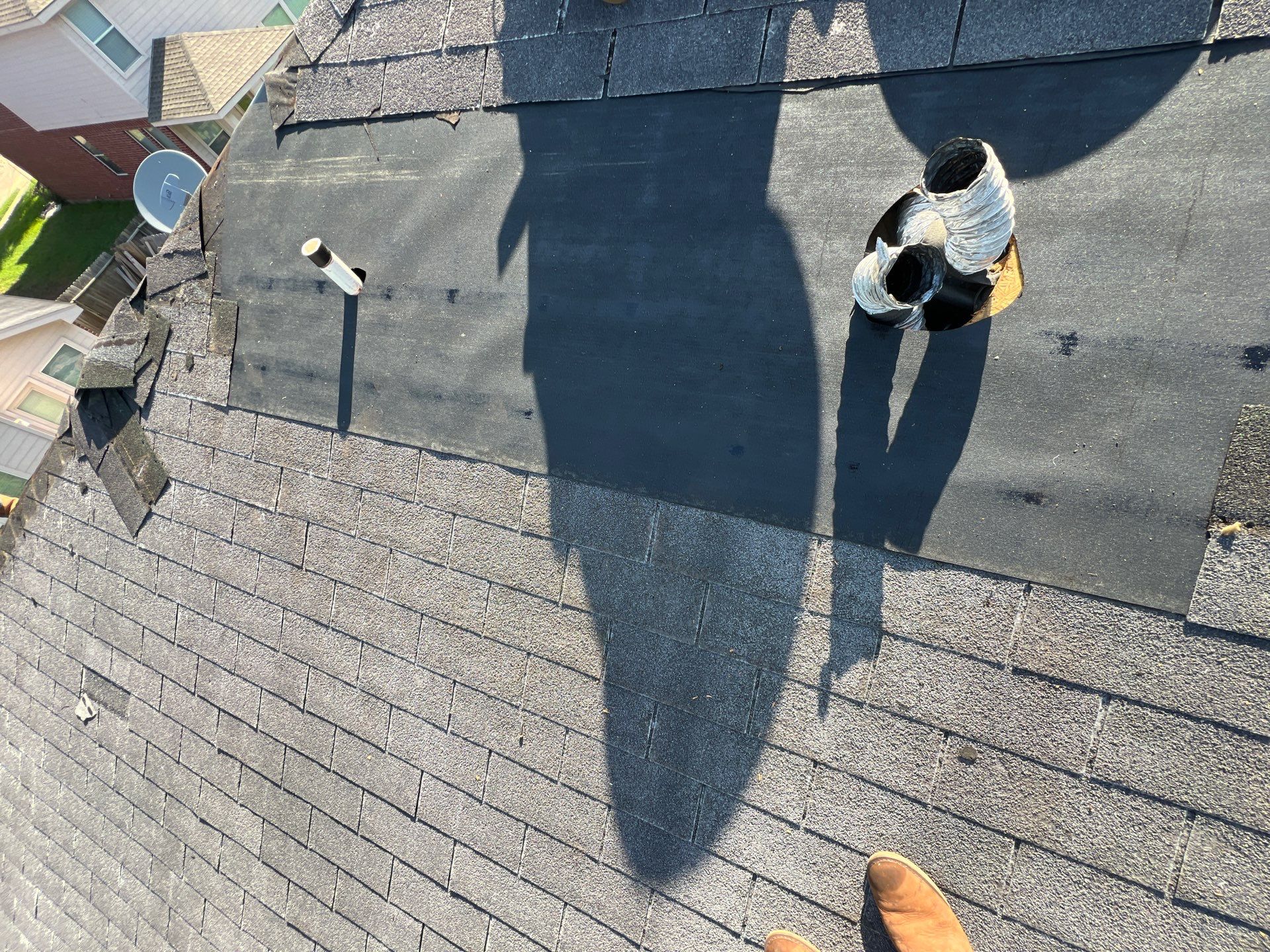 Residential Roofing Repair using Owen's Corning Duration (Lifetime) Shingles by Roof Repair Services LLC