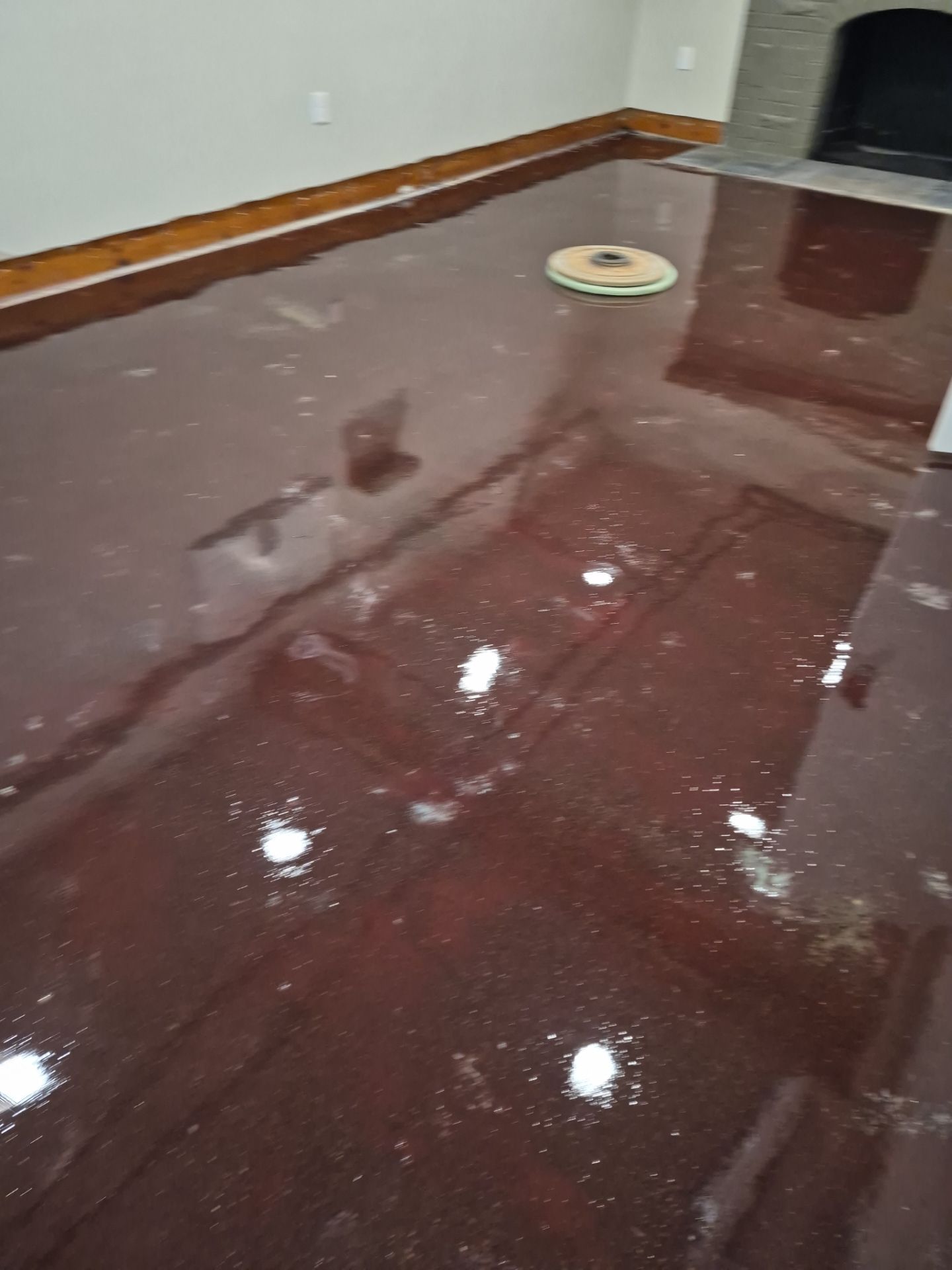 Santa Fe Hybrid Basement Floor Transformation in Moscow, Idaho by Croc Coatings, LLC