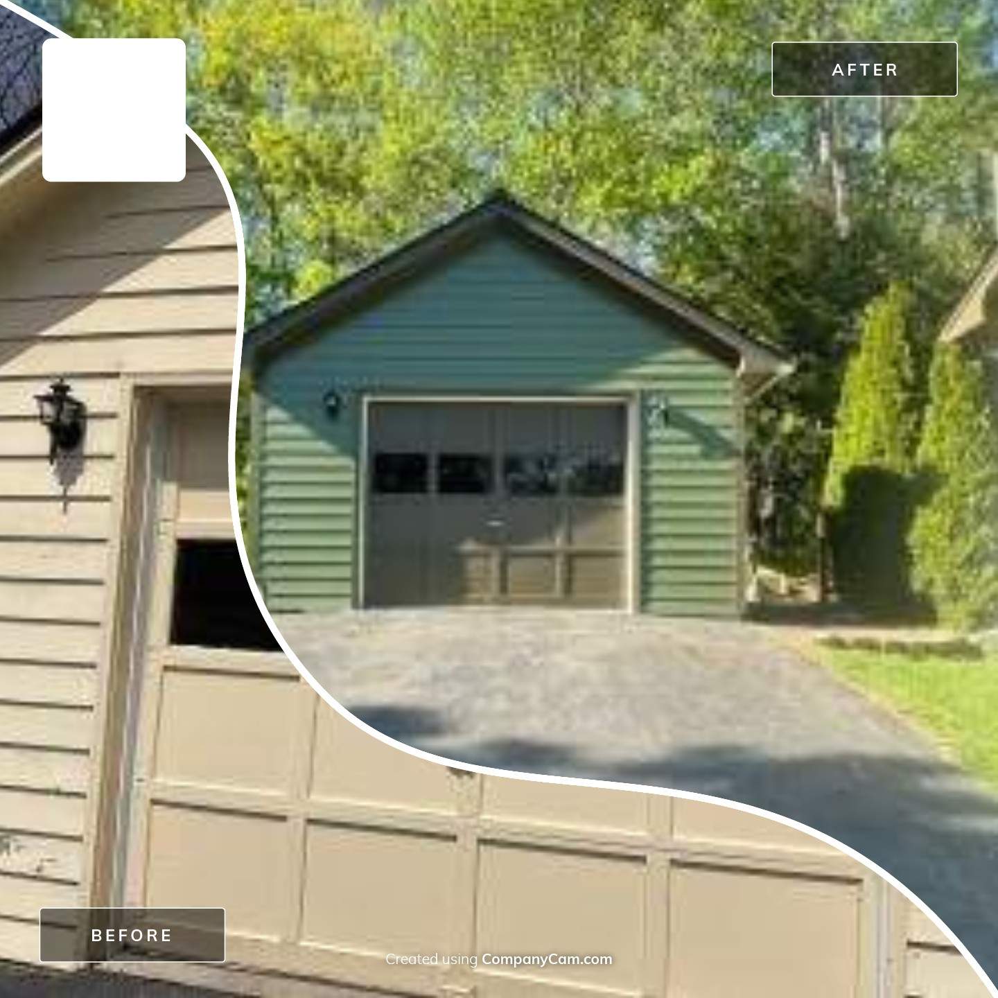 Exterior Painting and Deck Restoration for an Augusta Residence by Picture Perfect Pro Painting