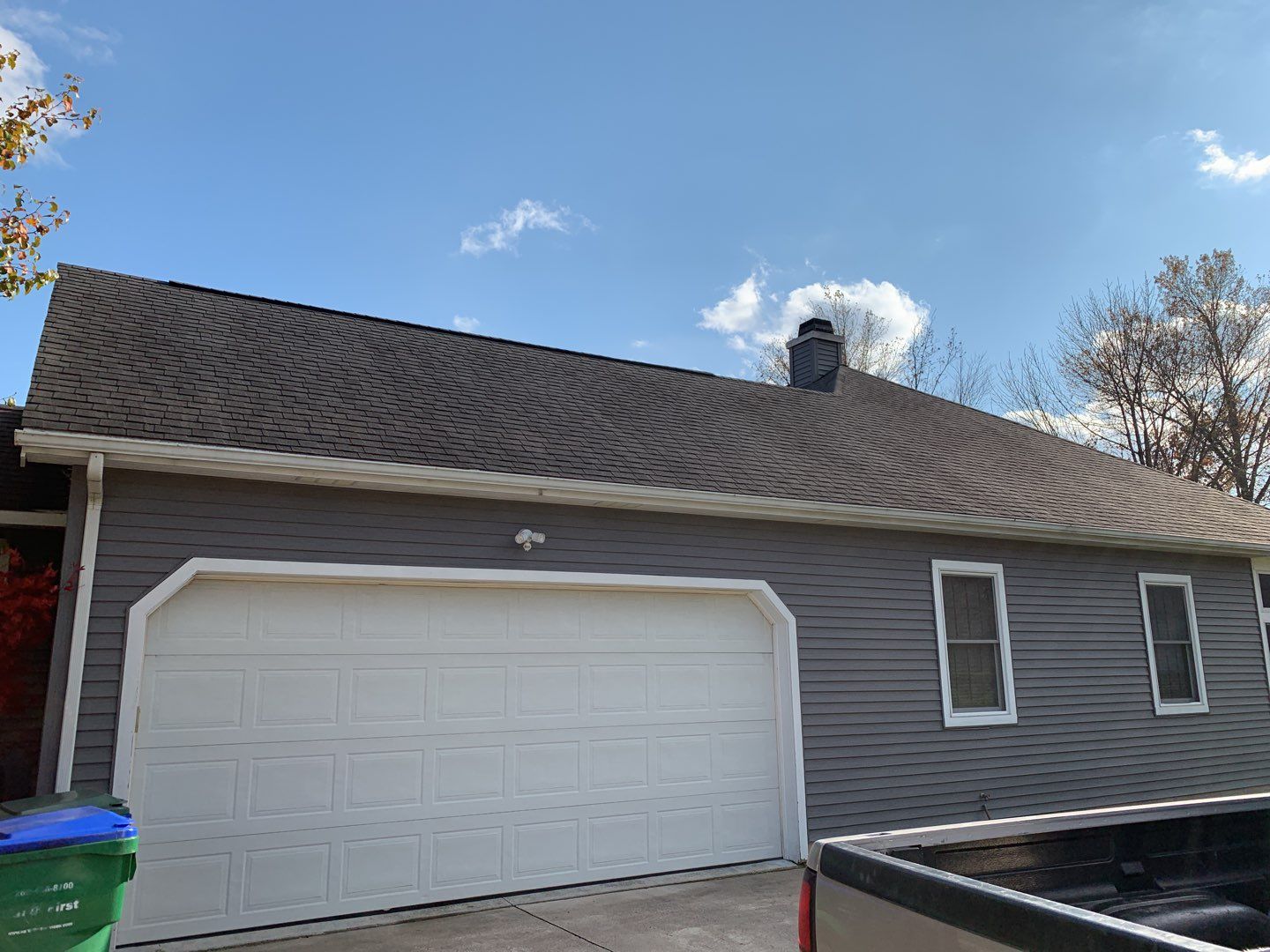 Black Frost Exposed Fastener Metal Roof in Fort Wayne, Indiana by 4Ever Metal Roofing