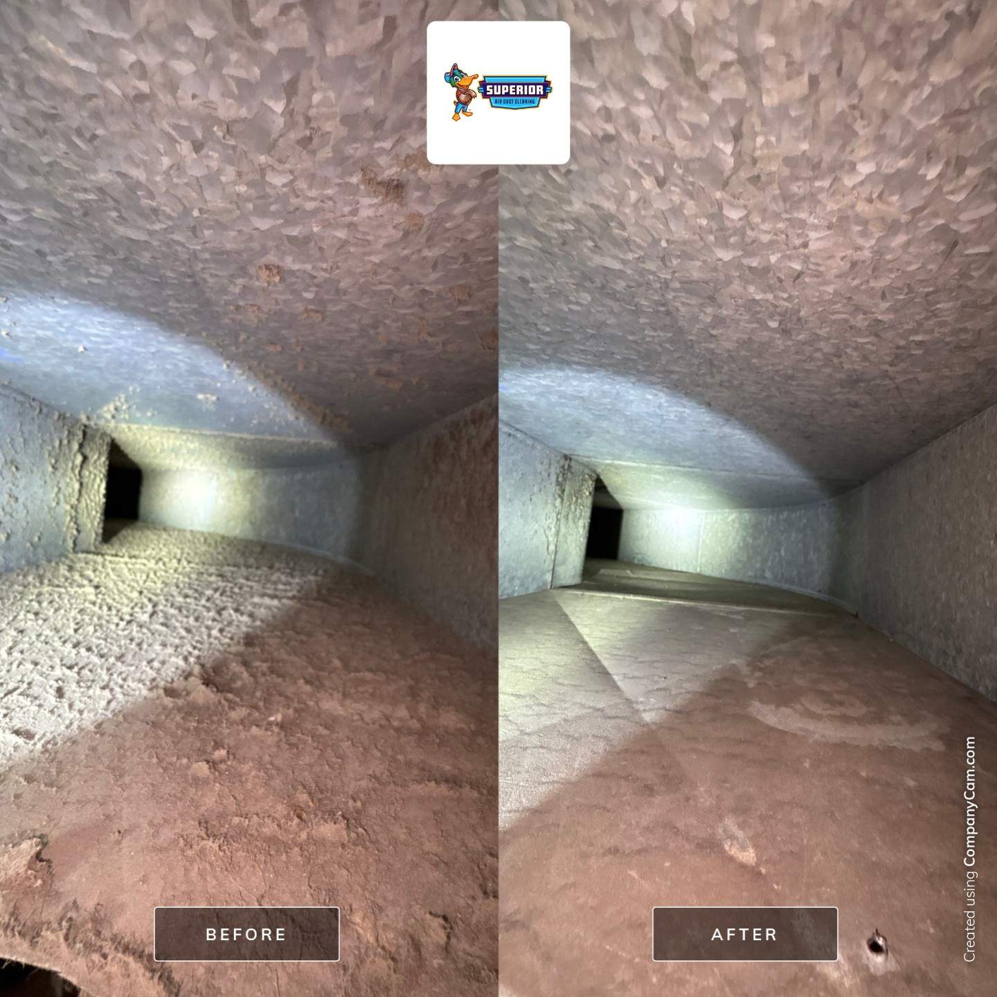 Air Duct Cleaning With a Vacuum Truck in Darlington, PA by Superior Air Duct Cleaning
