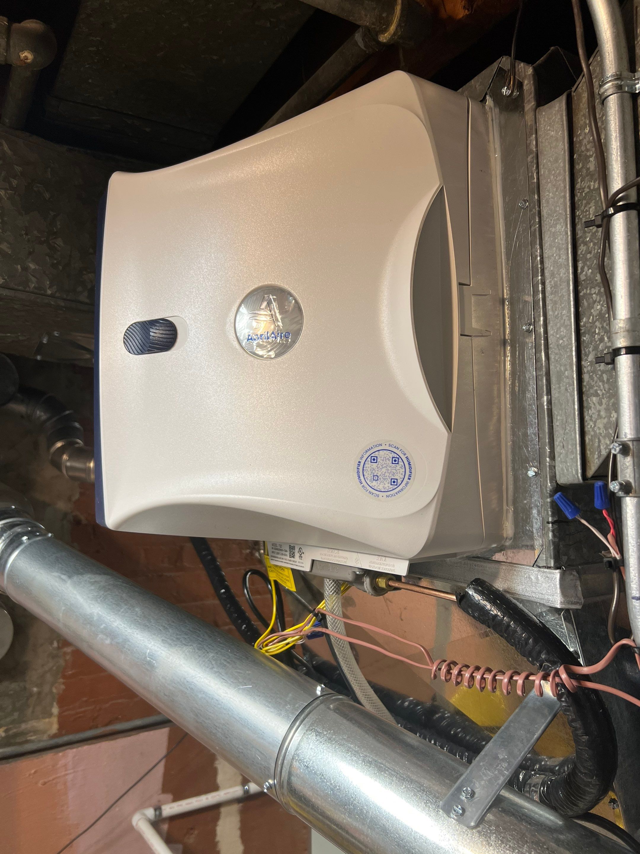 Furnace and AC Installation with Humidifier by Always Ready Repair