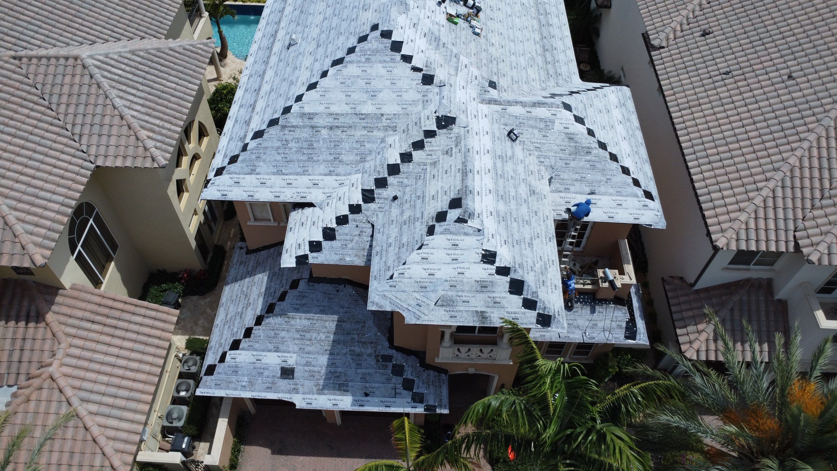 Residential Roofing Installation using Crown by BLUES BROTHERS ROOFING