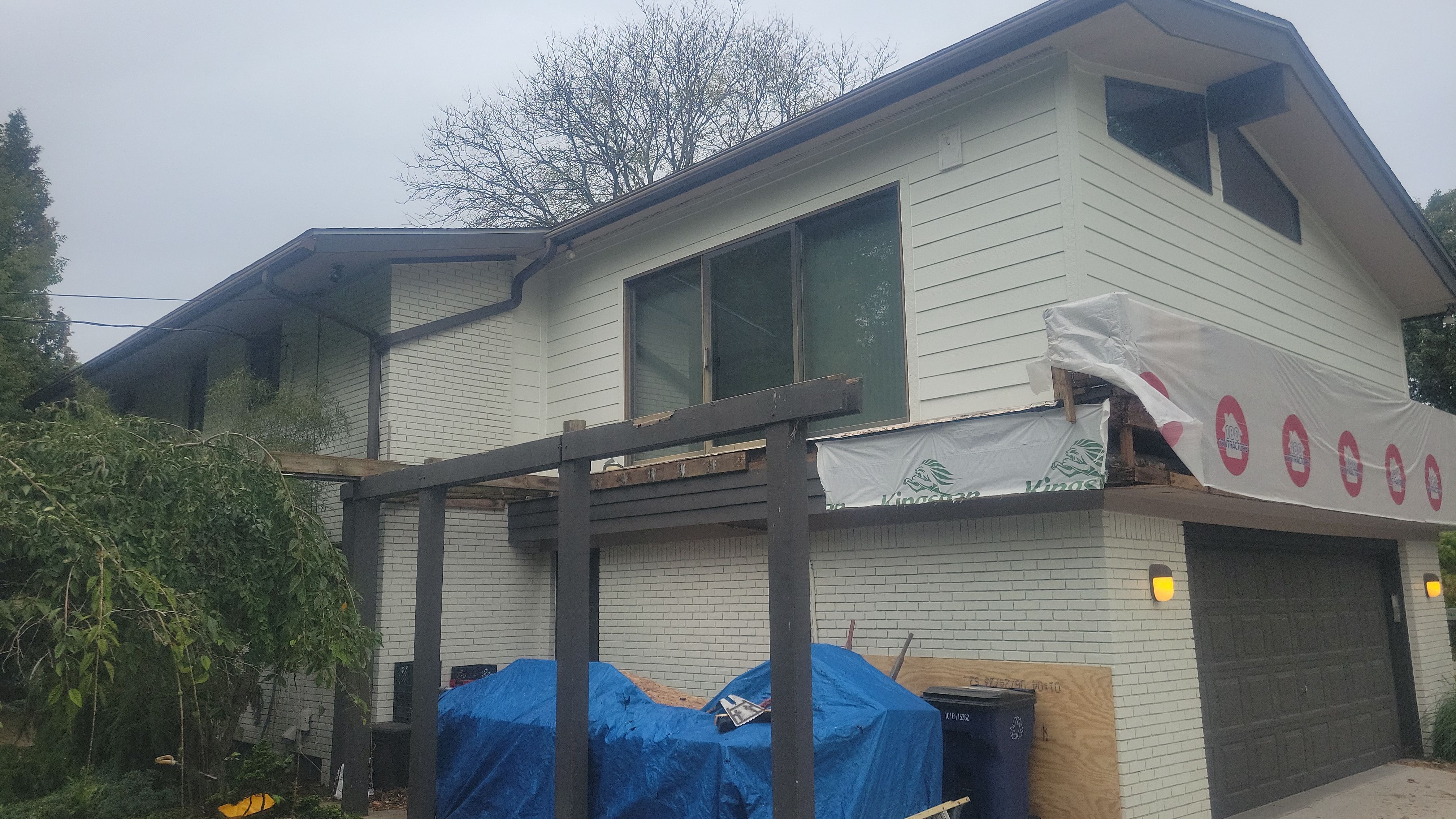 Siding Replacement using James Hardie Siding by 180 Contractors