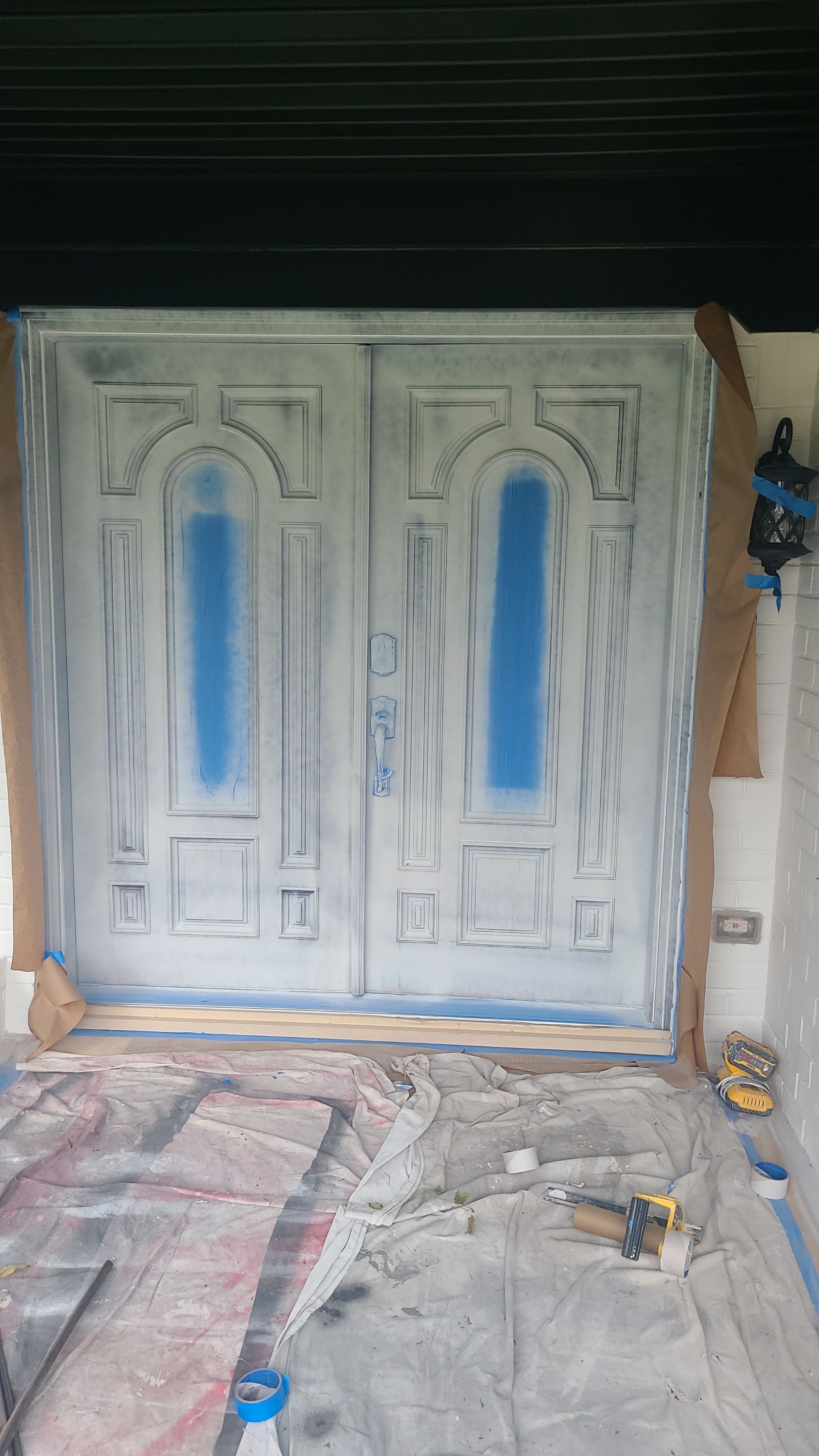 Brick painting by AKK Painting LLC