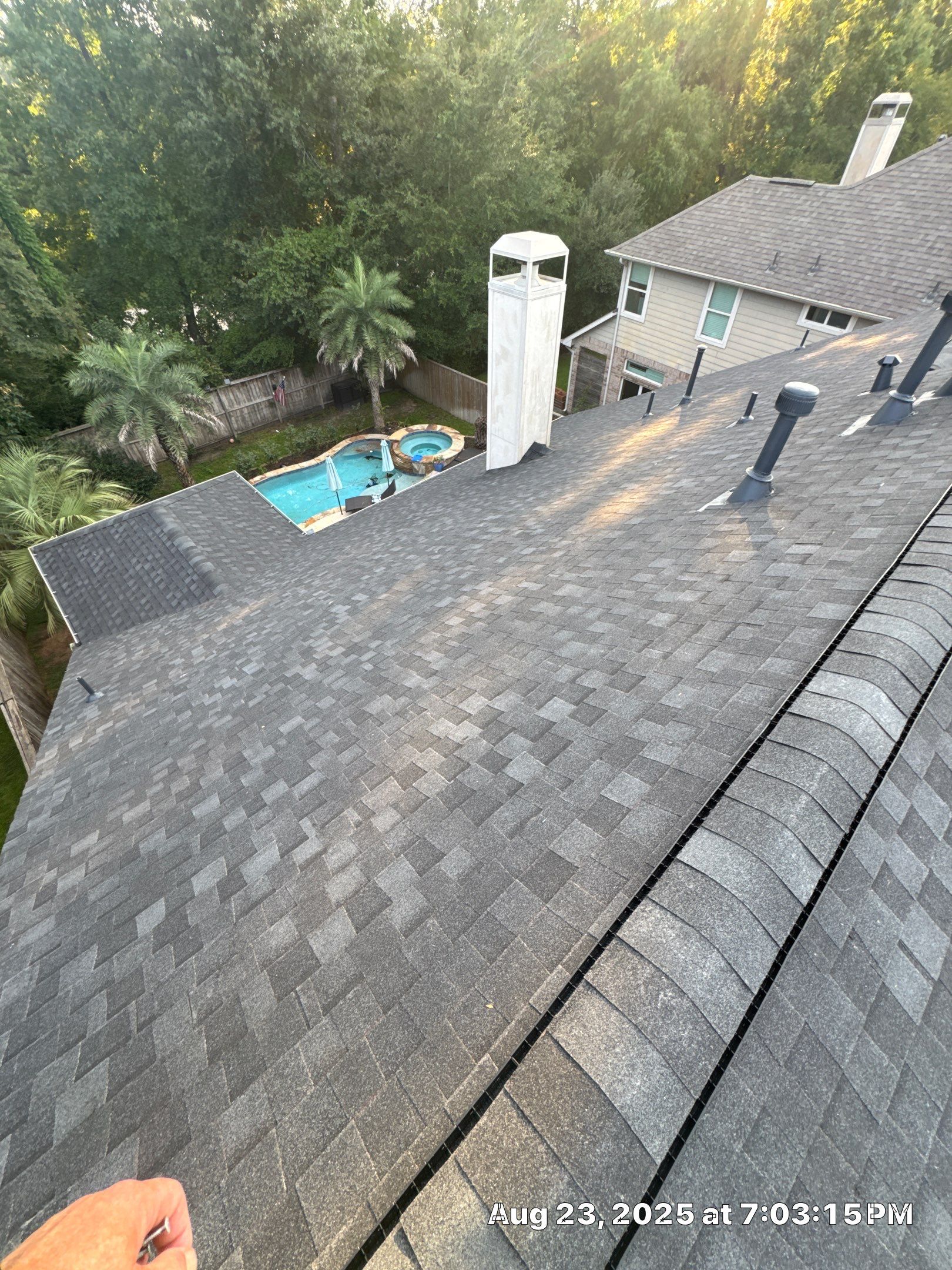 Project in Magnolia by Hartland Roofing & Construction