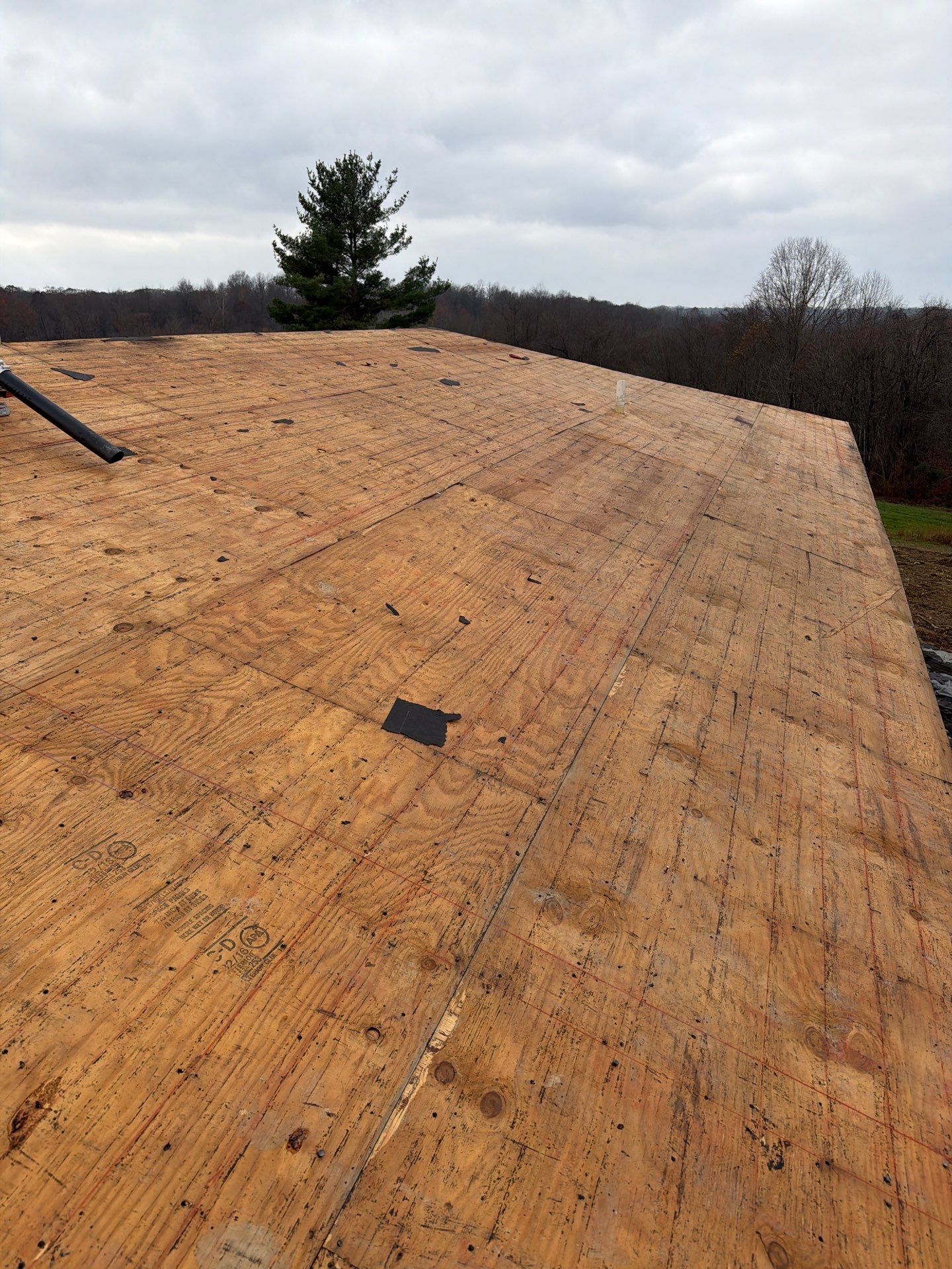 Residential Roofing Installation using GAF TImberline HDZ Hickory by Rainstoppers Roofing