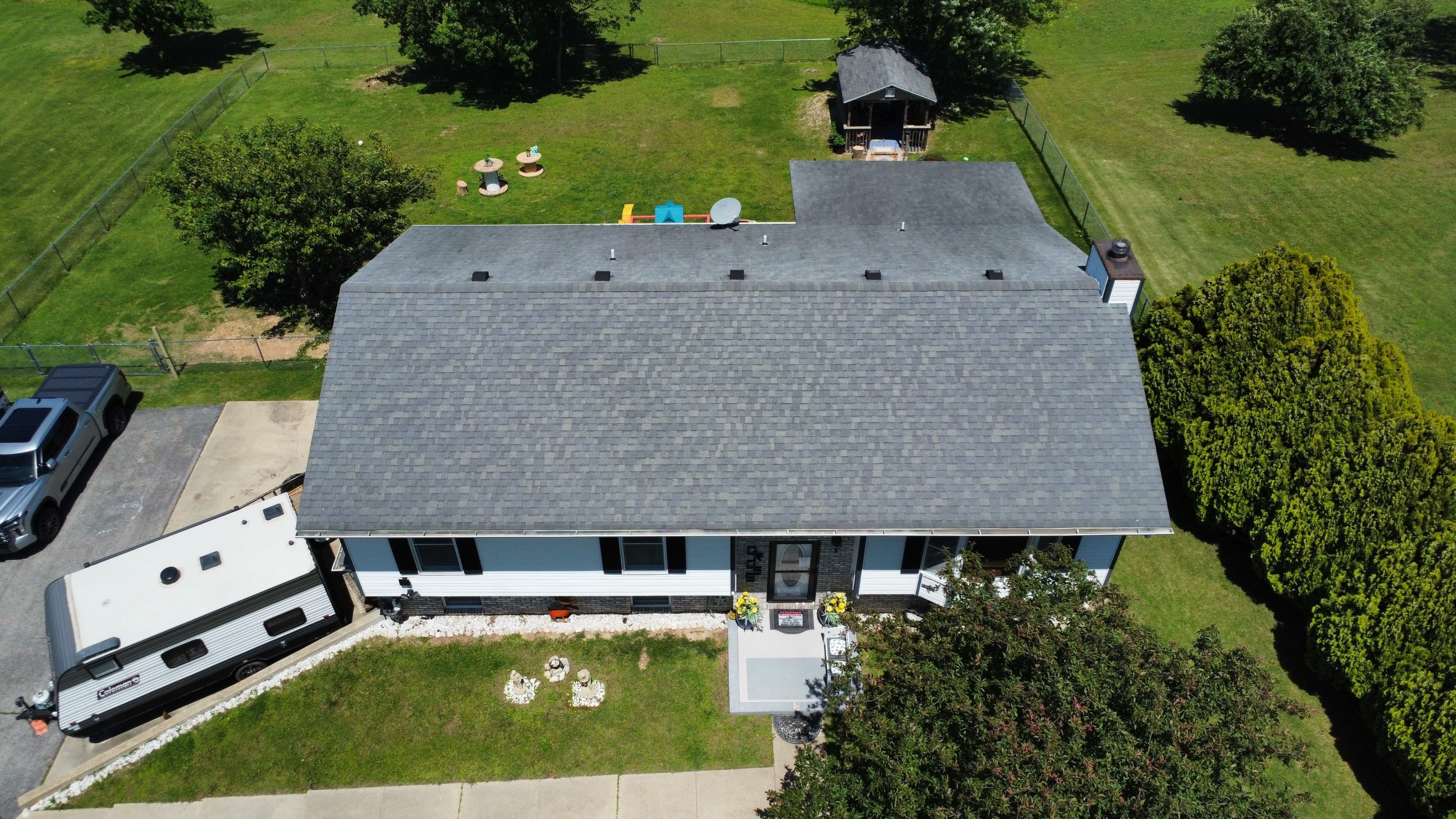 Residential Roof Replacement - Atlas Pinnacle Pristine W/ Scotchgaurd - Color Coastal Granite  by Titan Commercial & Residential Roofing 