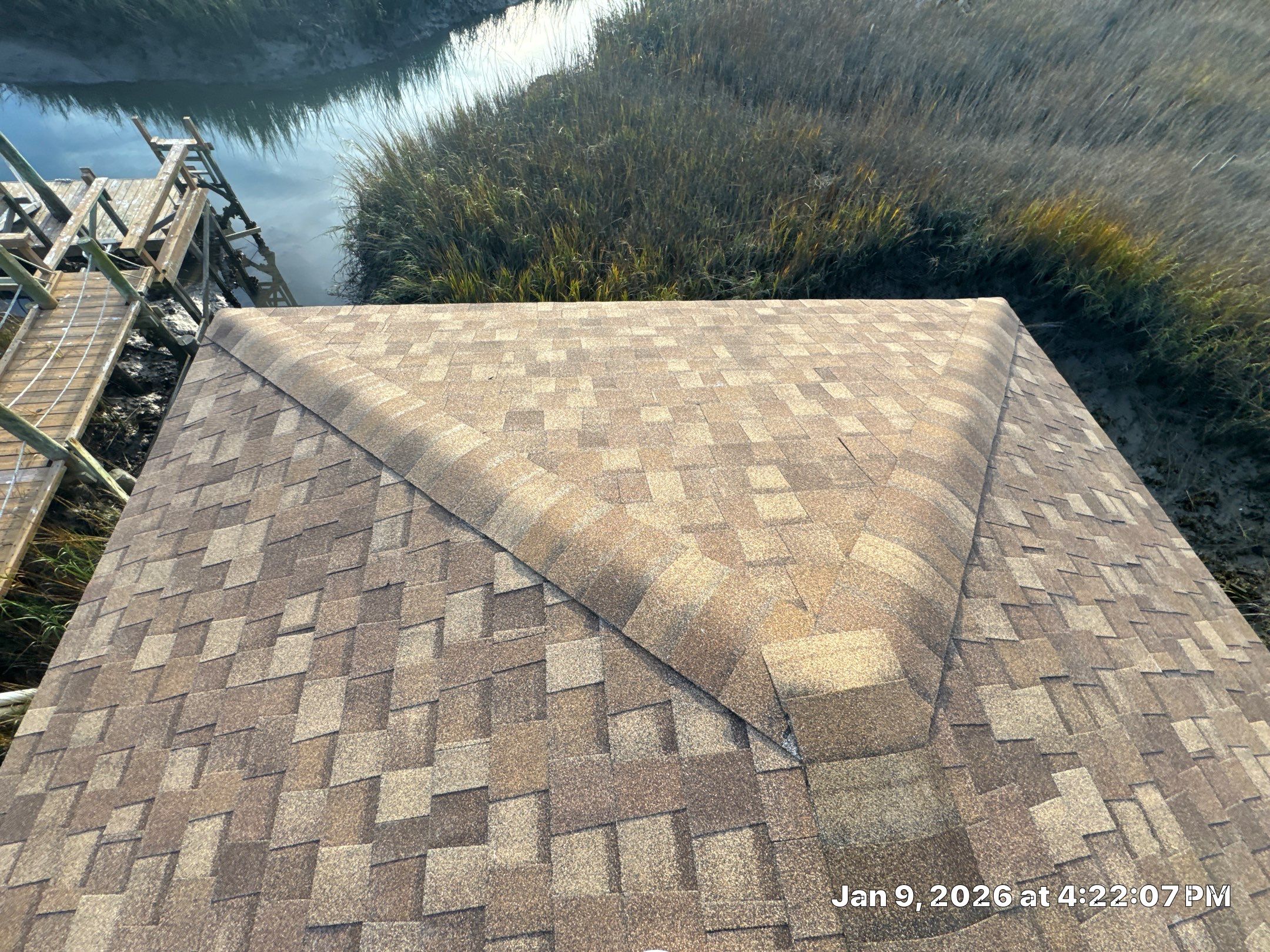 Tybee Island Atlas Pinnacle Pristine Morning Harvest Roof and redecking by Talya Roofing