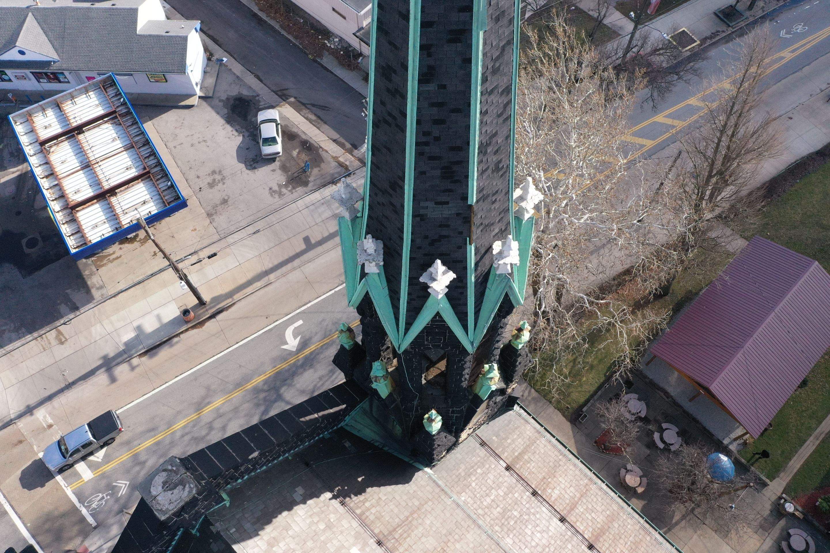 Drone Inspection by Absolute Roofing and Construction