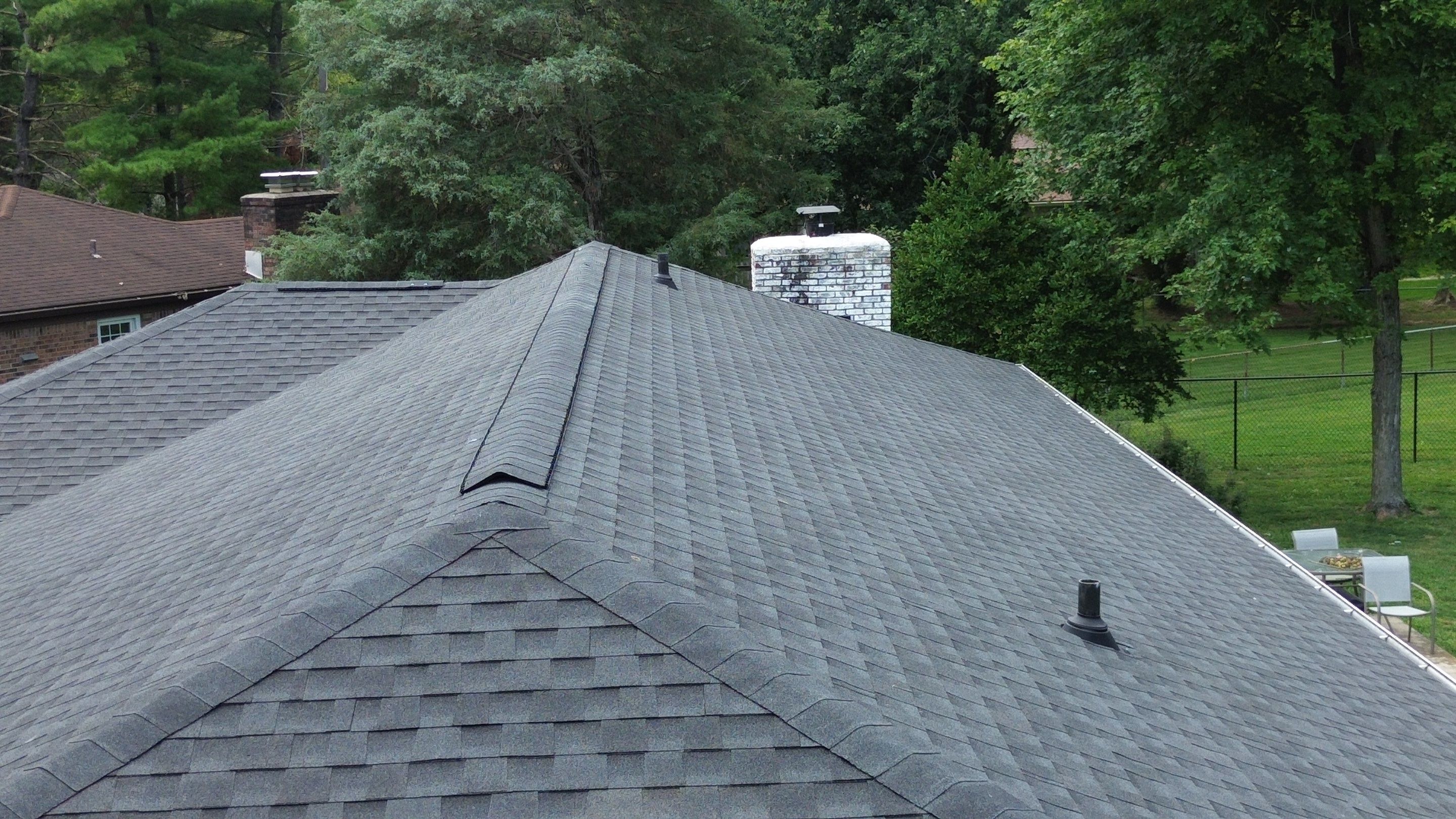 Project in Columbus by Moss Roofing