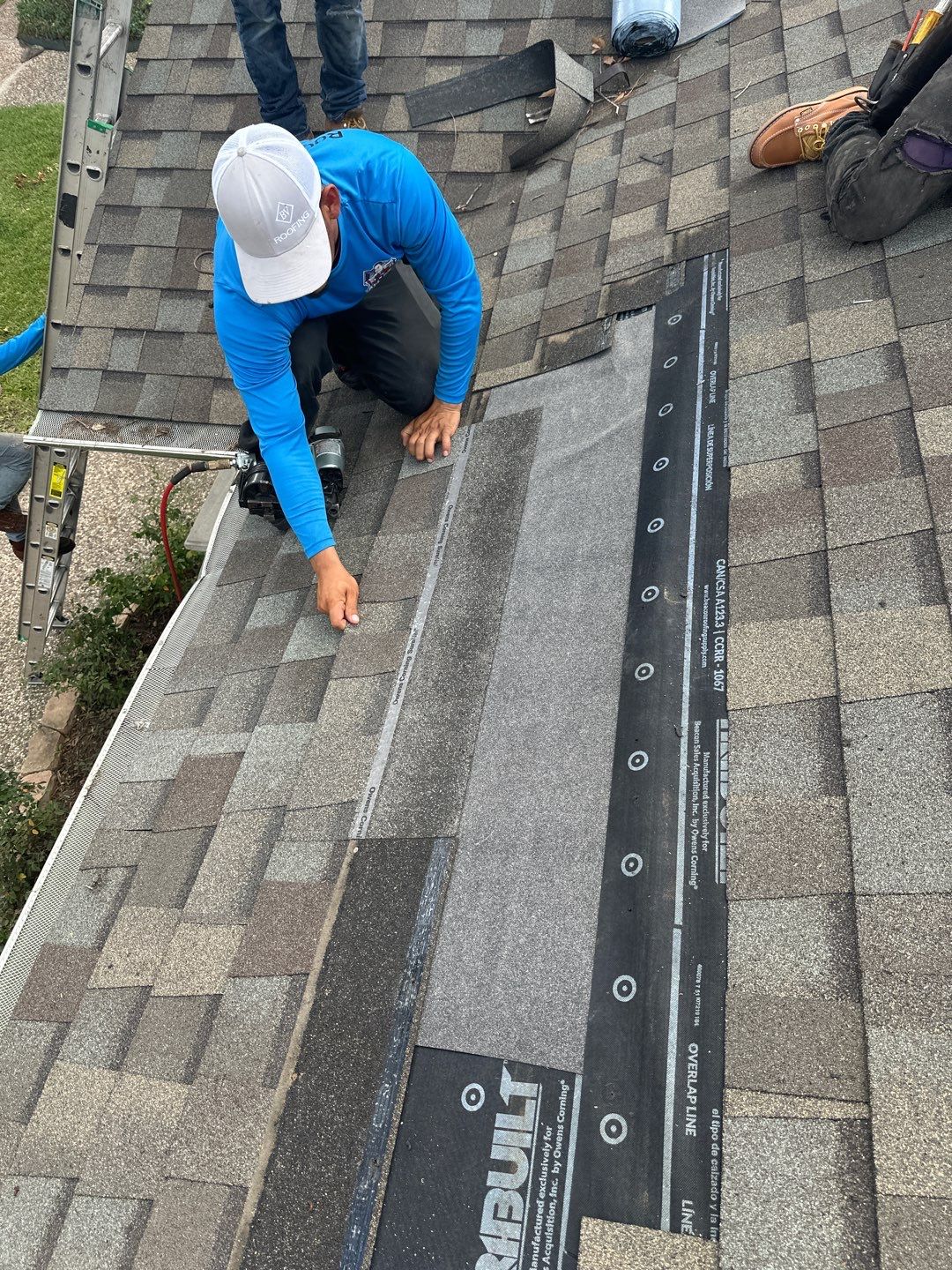 Residential Roofing Repair using Owen's Corning Duration (Lifetime) Shingles by Roof Repair Company