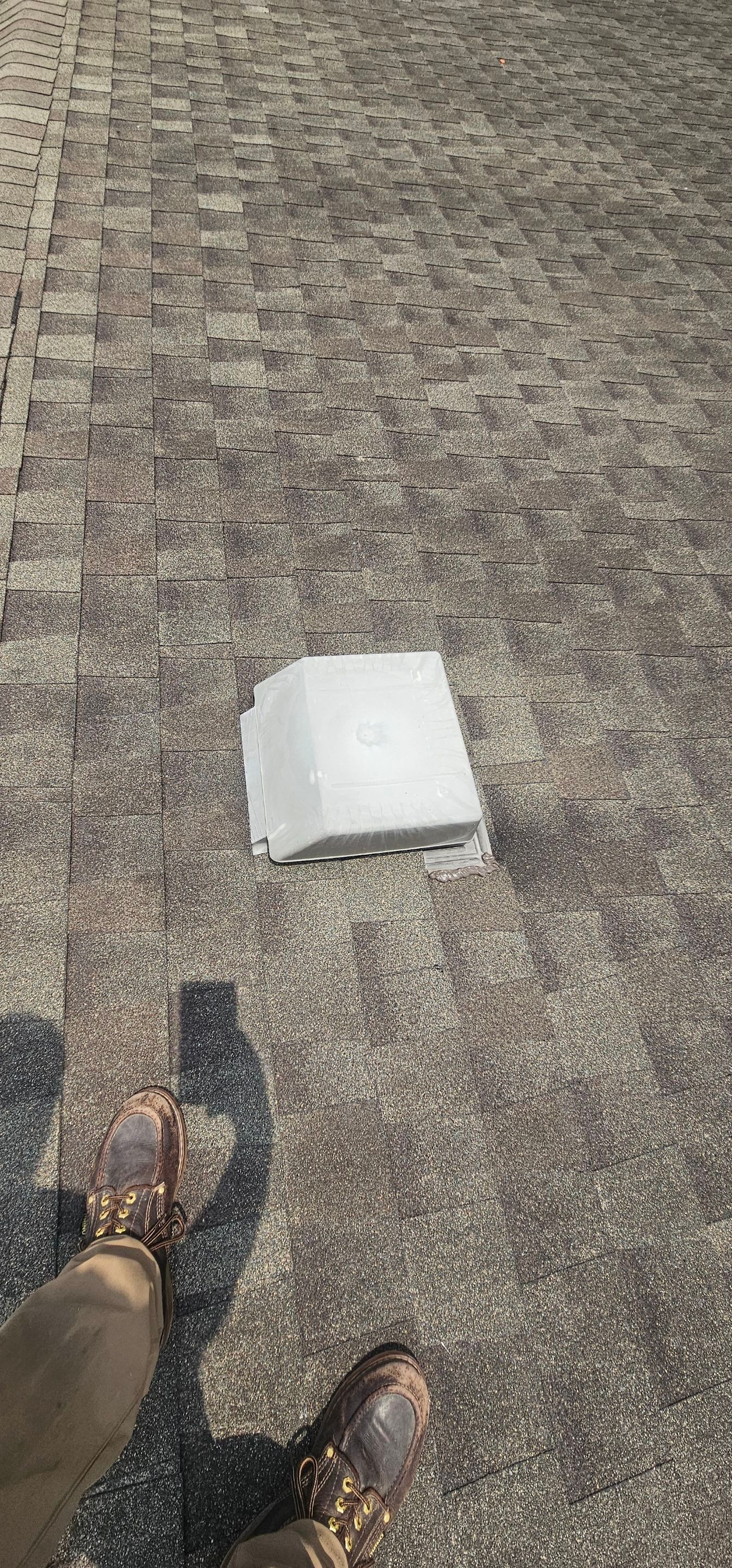 Hail Damage using Owen's Corning Duration (Lifetime) Shingles by Roof Repair Company